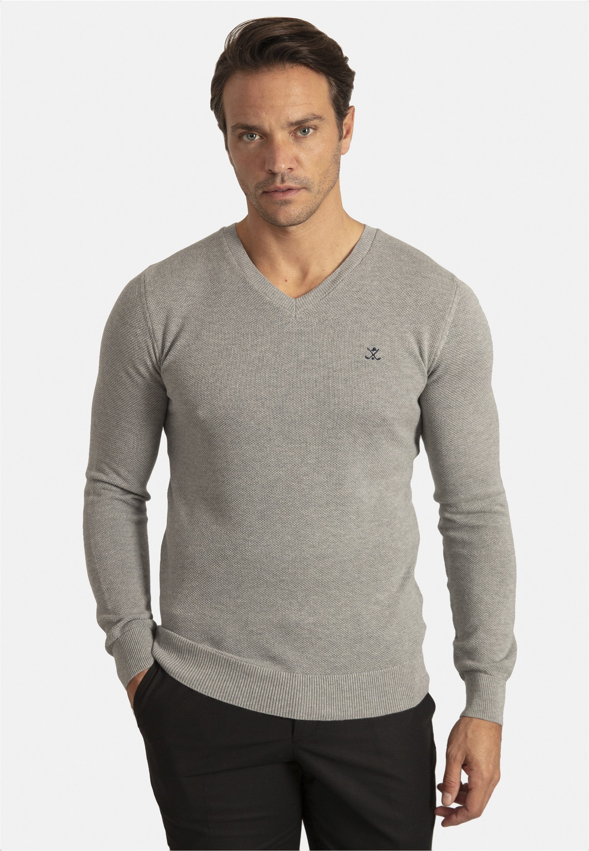 SIR RAYMOND TAILOR V-Ausschnitt-Pullover Liva mit elegantem V-Ausschnitt günstig online kaufen