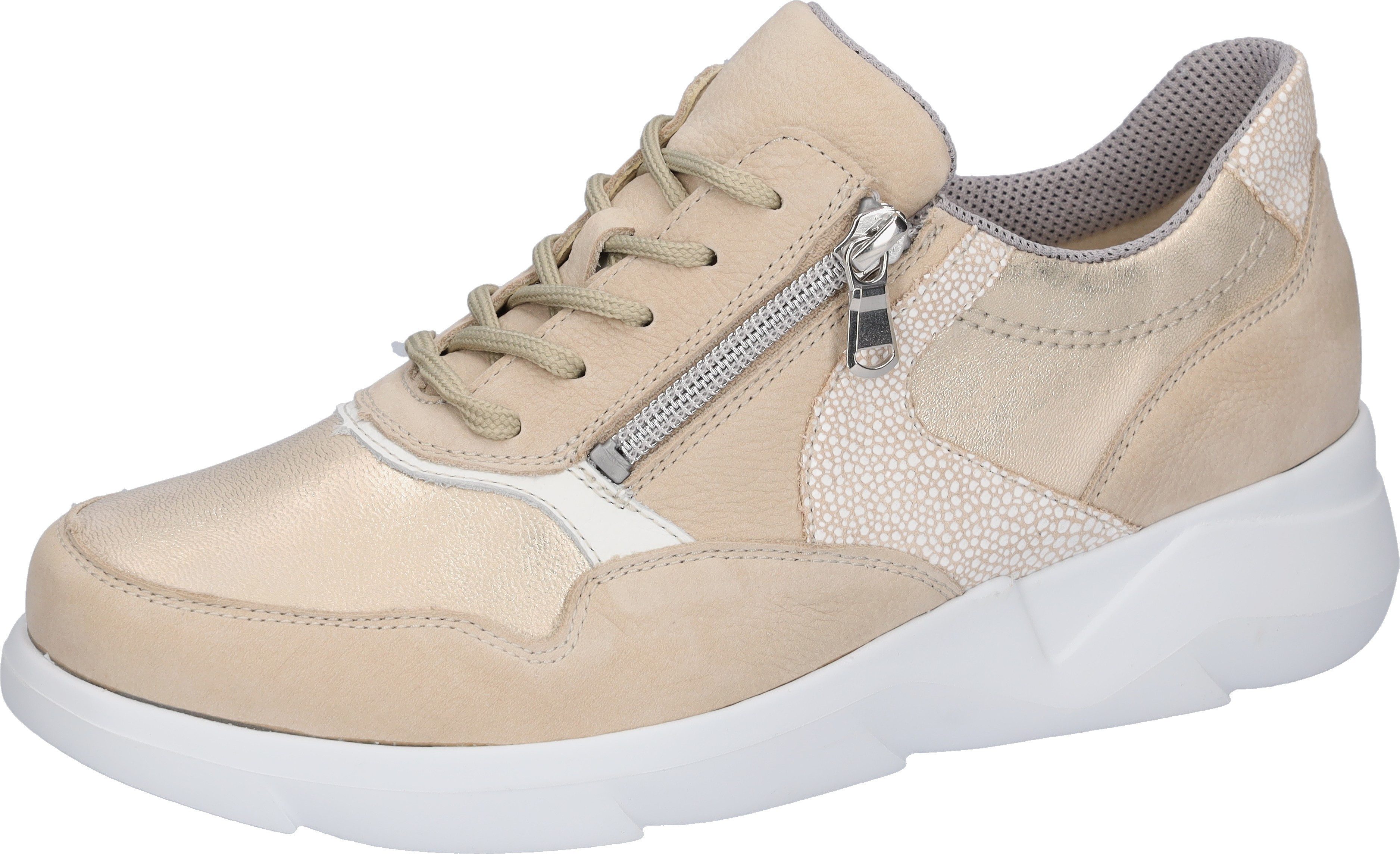 Waldläufer K-FUNKY Sneaker Schnürschuh, Komfortschuh mit seitlichem Reißver günstig online kaufen