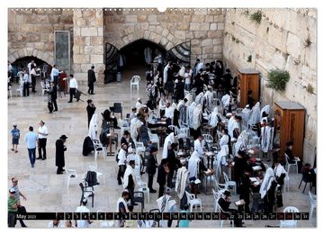 CALVENDO Wandkalender Jerusalem. The Holy City of three religions (Premium-Calendar 2023 DIN A2 Landscape)