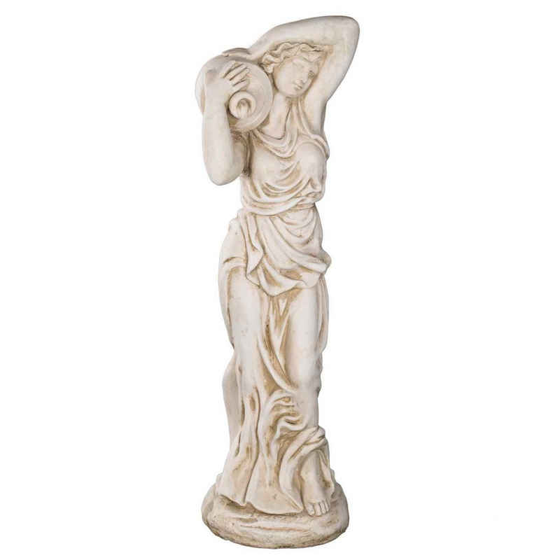 BIRENDY Dekofigur Große 7kg Statue Wassertägerin 82cm 14002 Gartenfigur Dekofigur