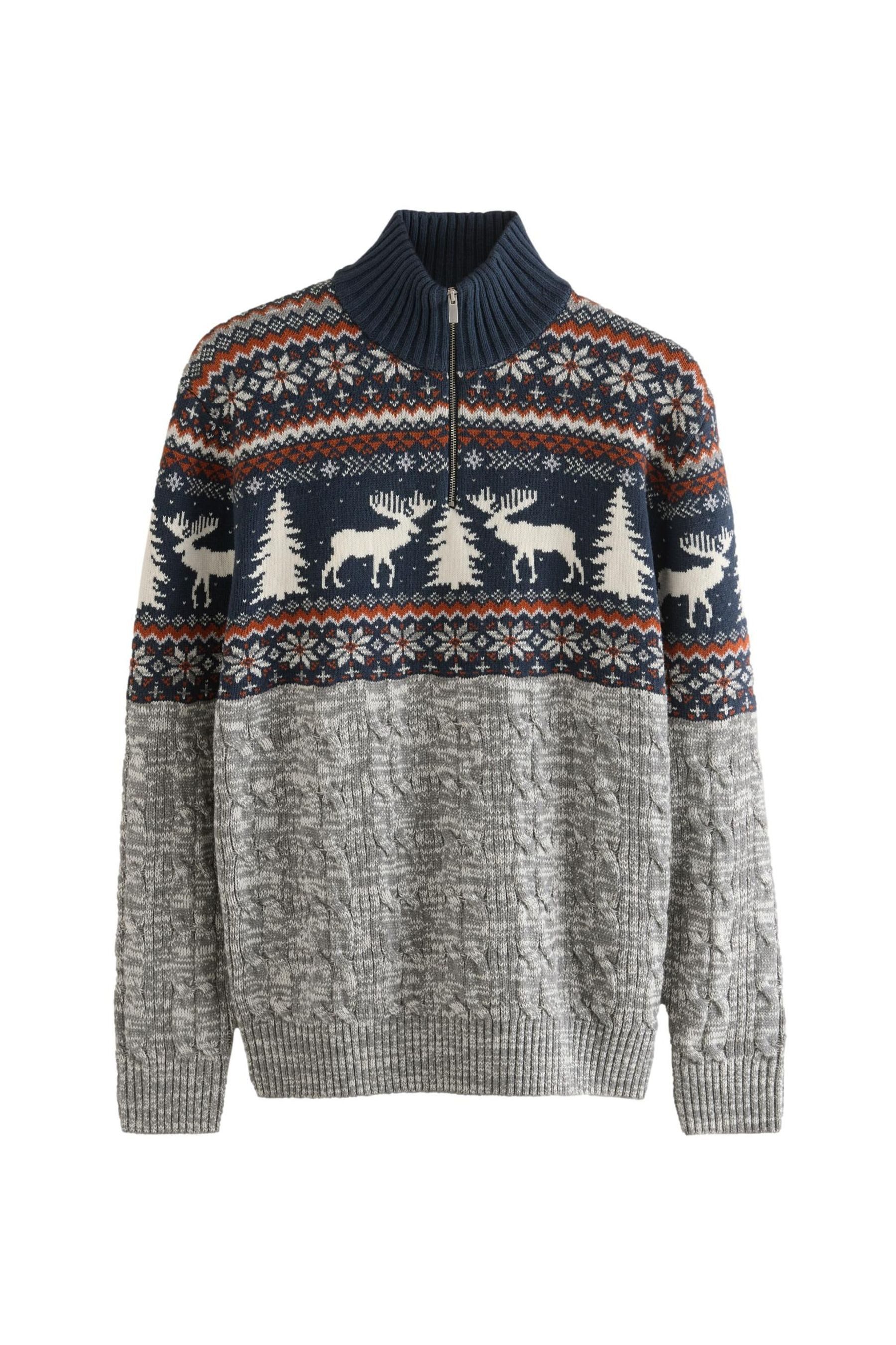 Next Troyer Regular Fit Weihnachts-Troyer (1-tlg) günstig online kaufen