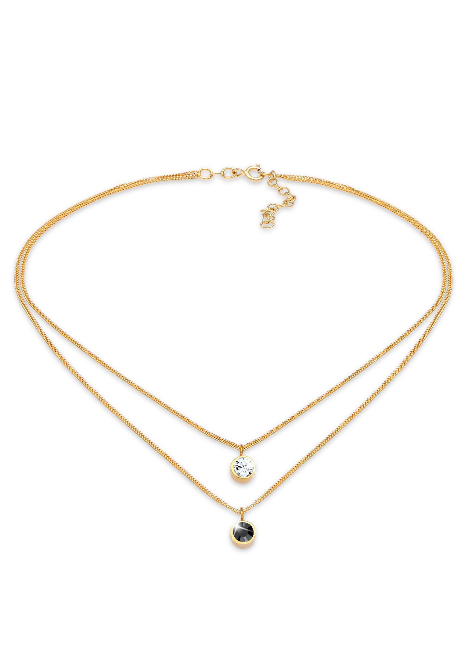 Elli Kette mit Anhänger Choker Layer günstig online kaufen