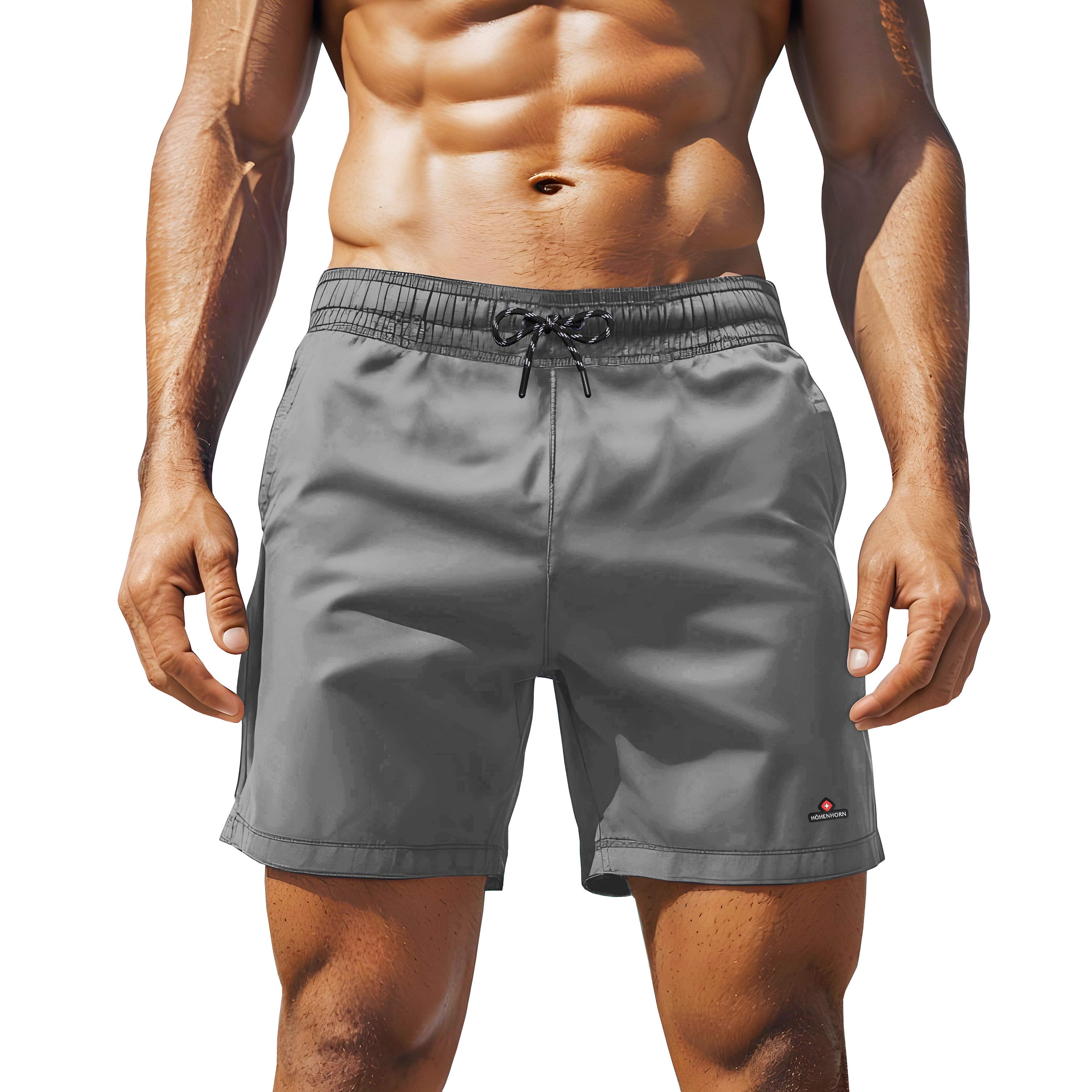 Höhenhorn Badeshorts Wellenmaster Herren Badehose Schnelltrocknend Schwimmhose