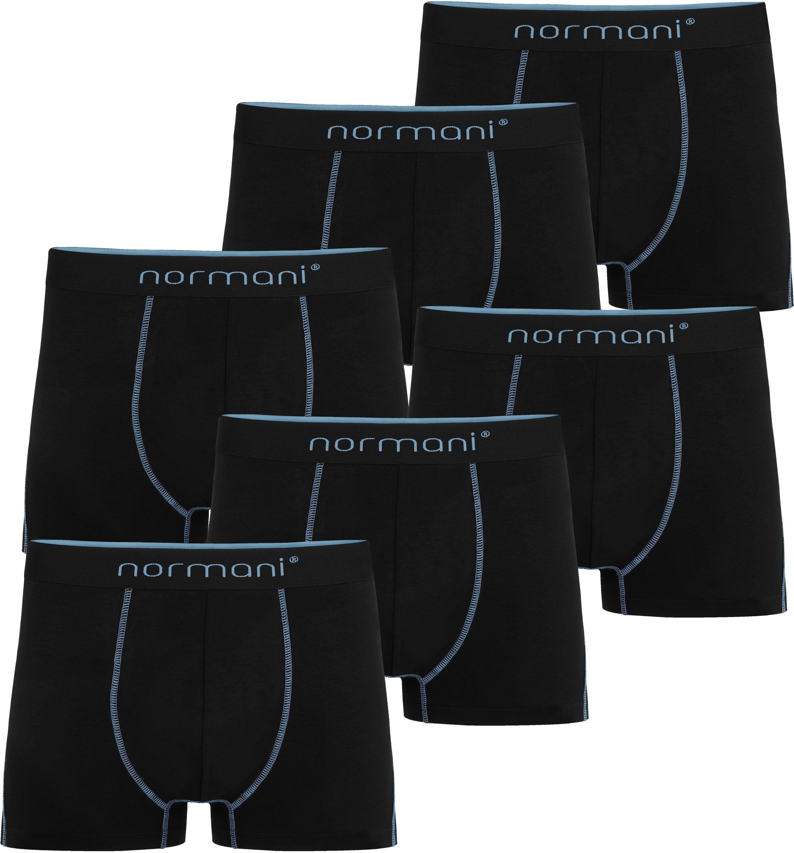 normani Boxershorts 6 Herren Baumwoll-Boxershorts Unterhose günstig online kaufen