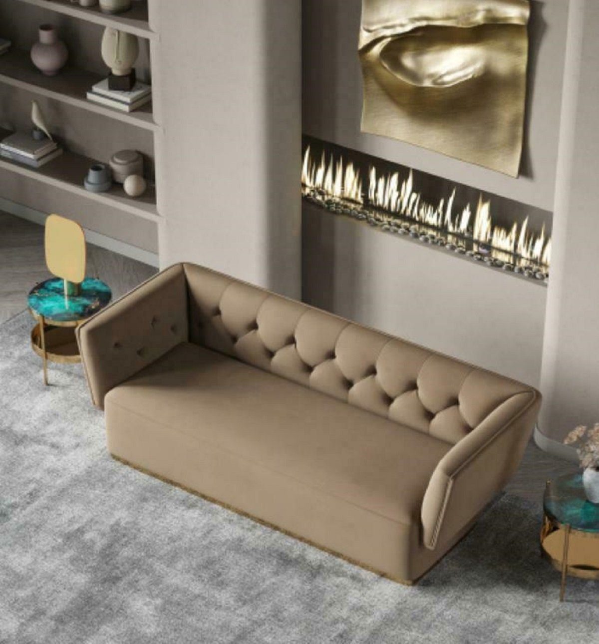 JVmoebel Sofa, Wohnlandschaft Relax Sitz Design Sofas Textil Sofa 3 Sitzer
