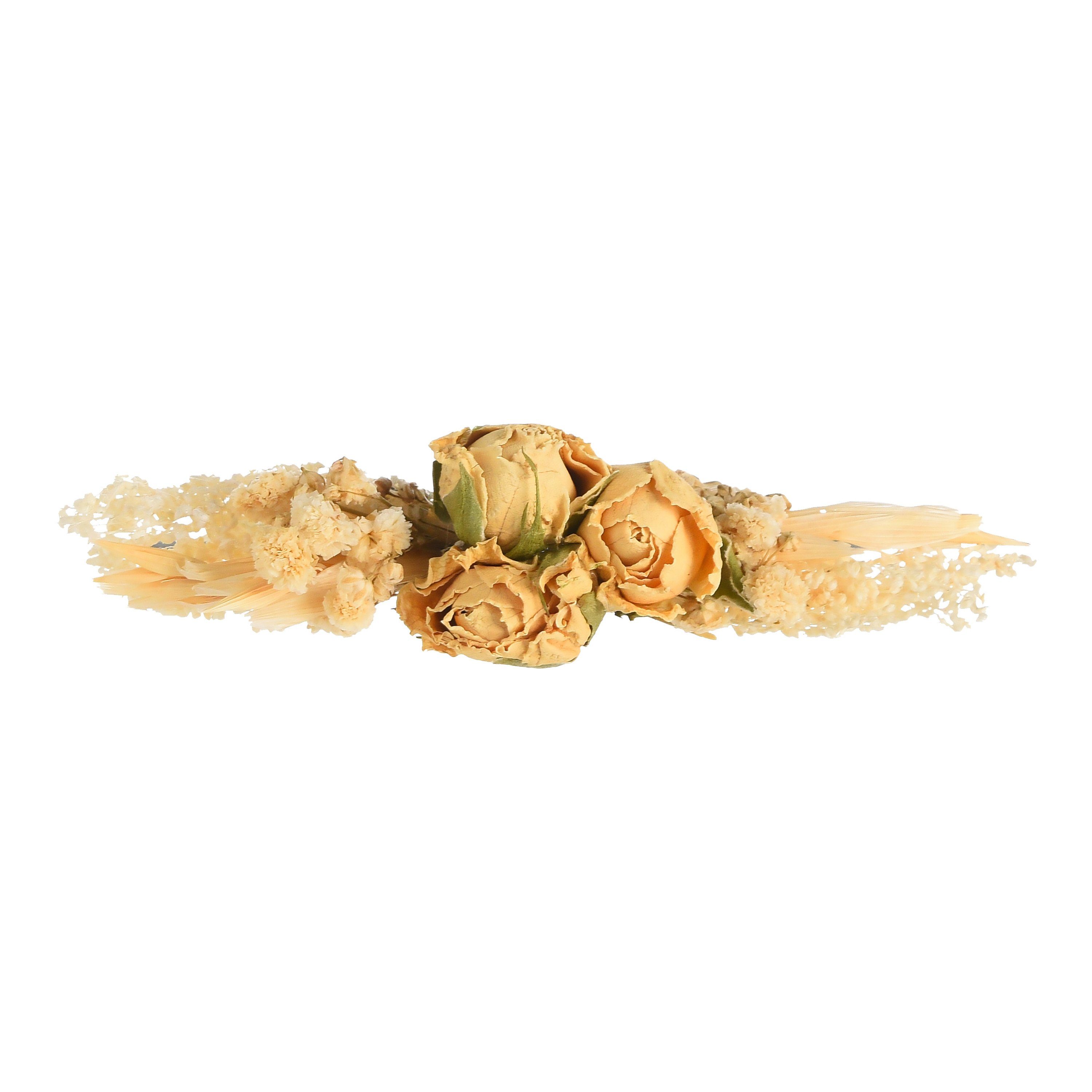 Depot Dekoobjekt Mini-Trockenblumen-Bouquet auf Clip Beke (Packung, 1 St., 1 Stück Mini-Trockenblumen-Bouquet auf Clip), aus Trockenblume, L 10 Zentimeter, B 3 Zentimeter