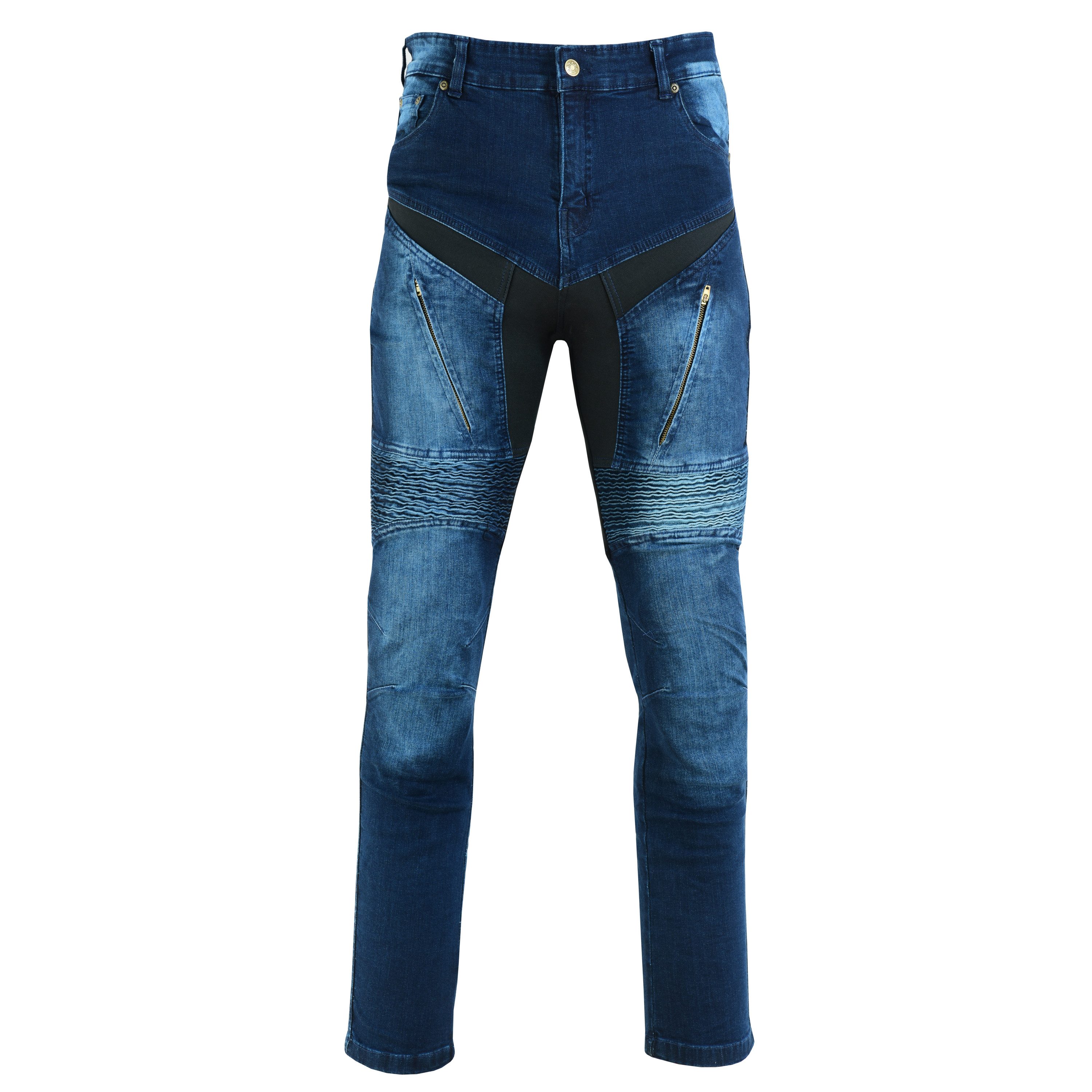 PROANTI Motorradhose Motorrad Hose Jeans blau Aramid Motorrad Jeanshose mit günstig online kaufen