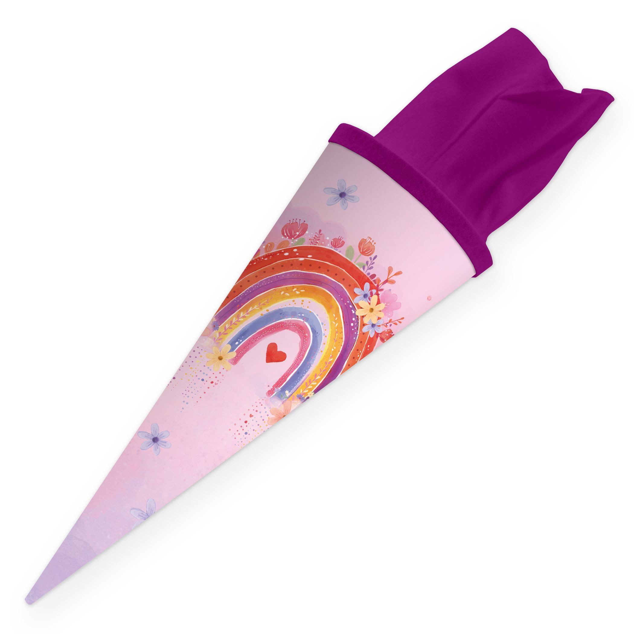 itenga Schultüte itenga Geschwister Schultüte 35cm Motiv Regenbogen - RAINBOW DREAMS