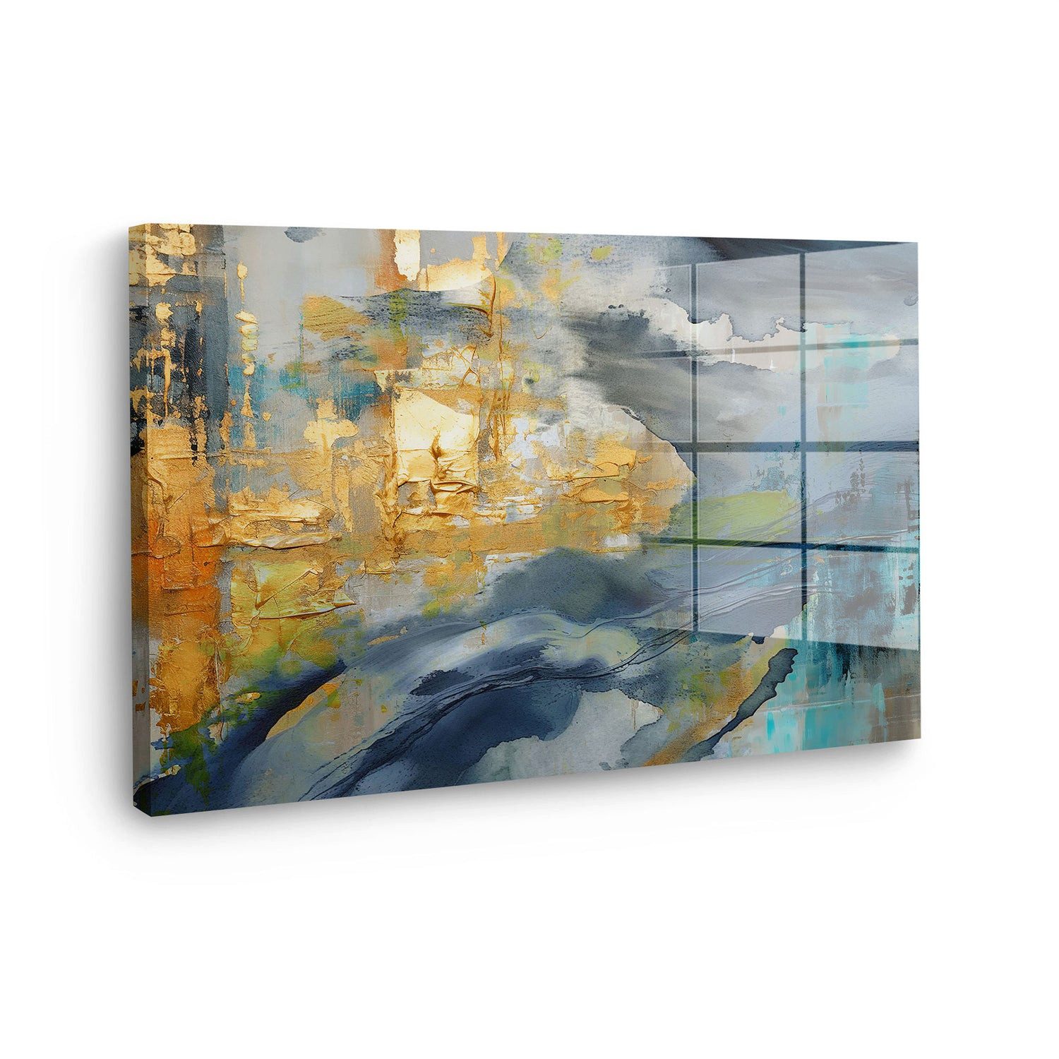 Artedinoi Acrylglasbild Abstrakt Beautiful Art Acrylglas Wandbild Bild Wanddeko Wohnzimmer XL