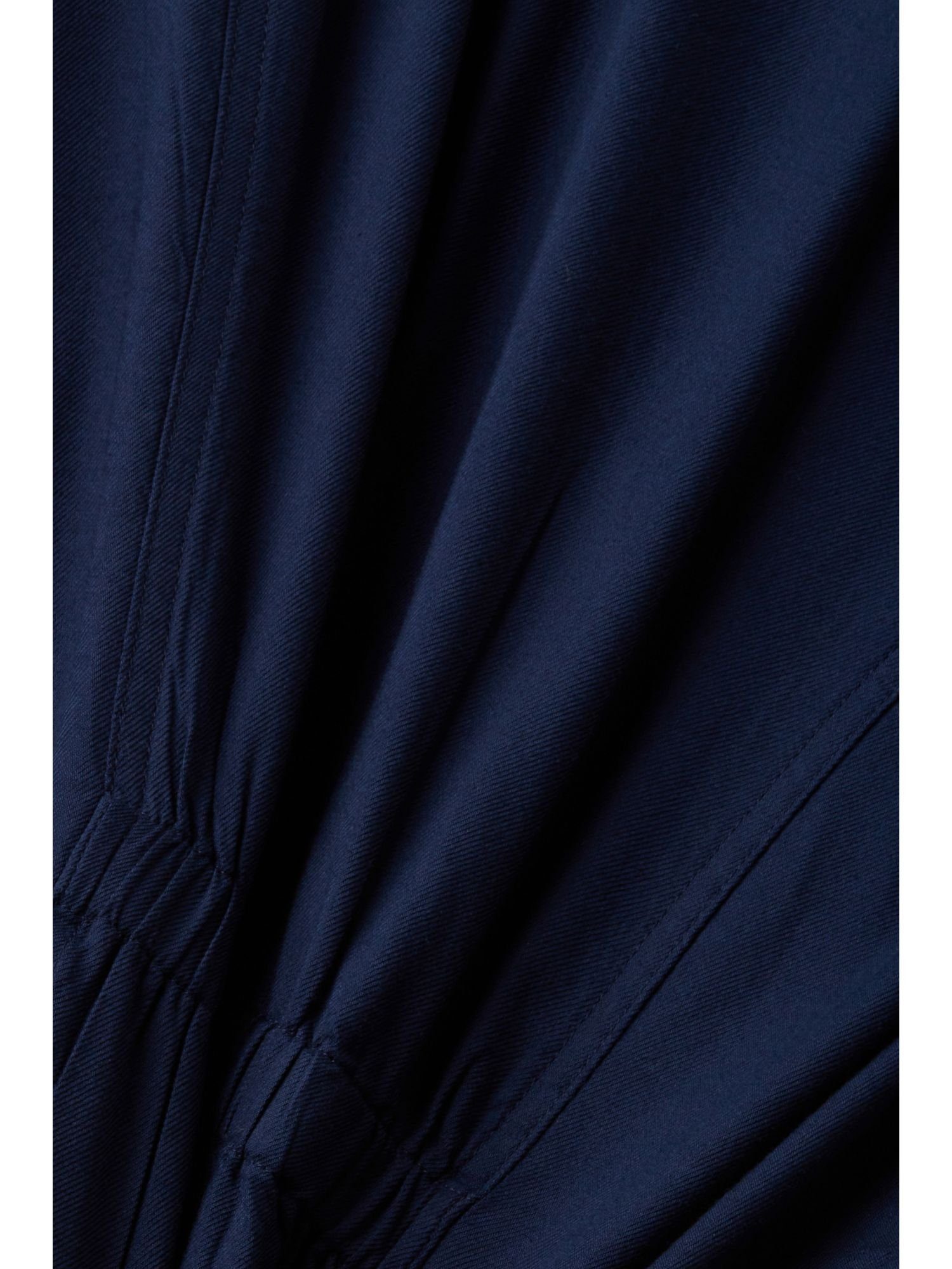 NAVY Knöpfen mit Esprit Bluse Taillierte Kurzarmbluse