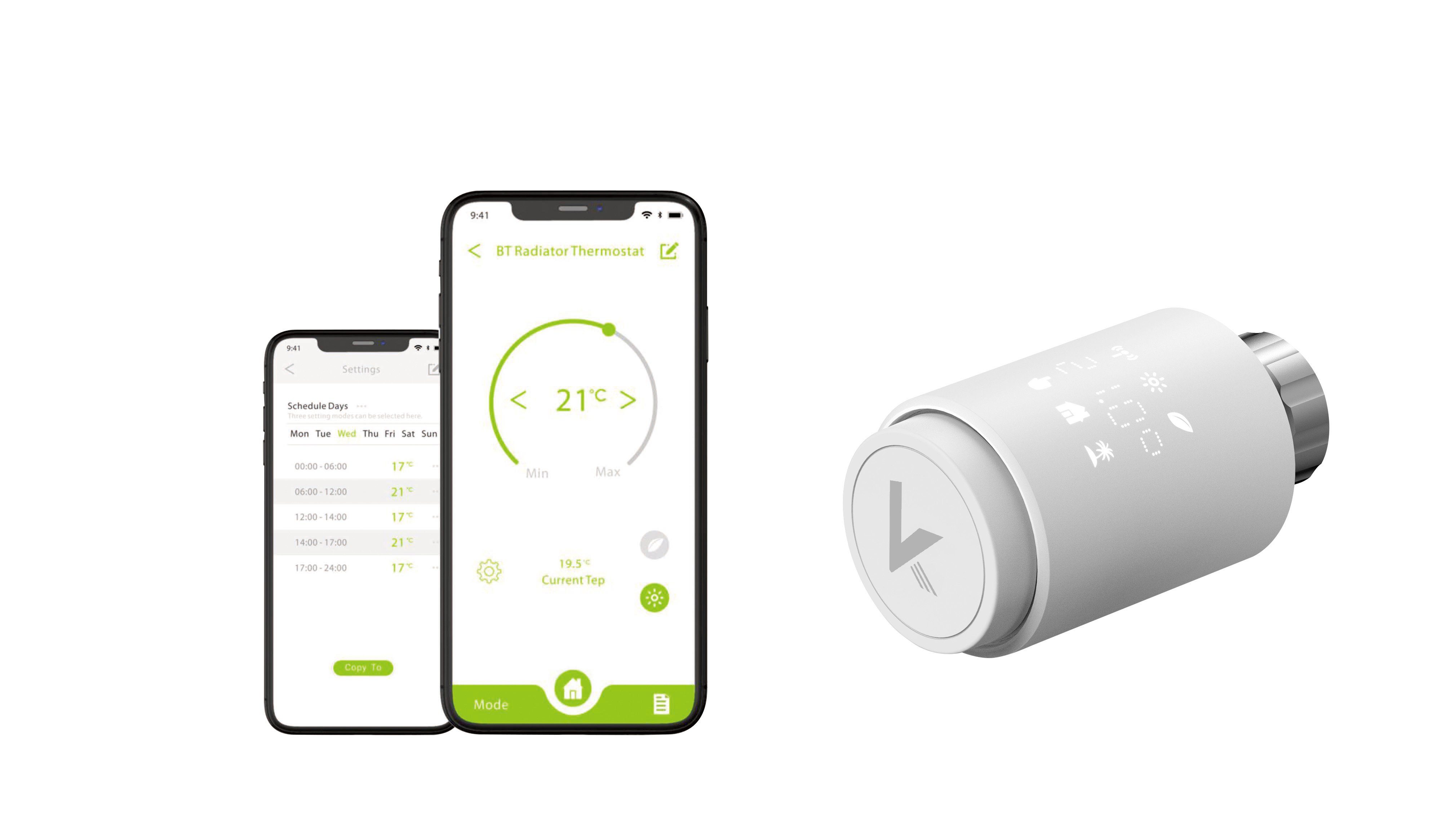 Könighaus Heizkörperthermostat smartes WLAN Heizkörperthermostat, kein günstig online kaufen