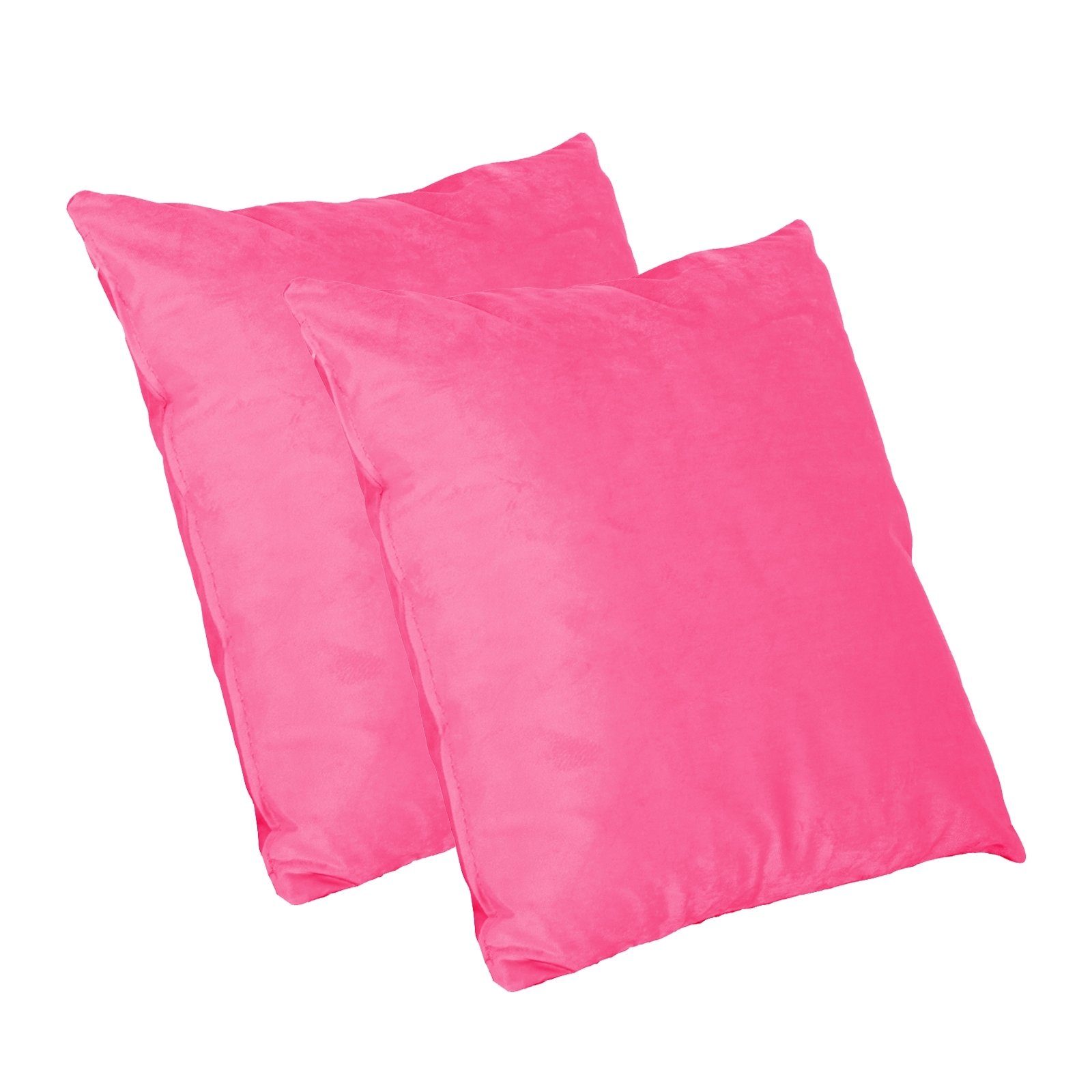 2er-Set Pink, Unifarben HTI-Living Nathalie Dekokissen Kissen Sofakissen Dekokissen
