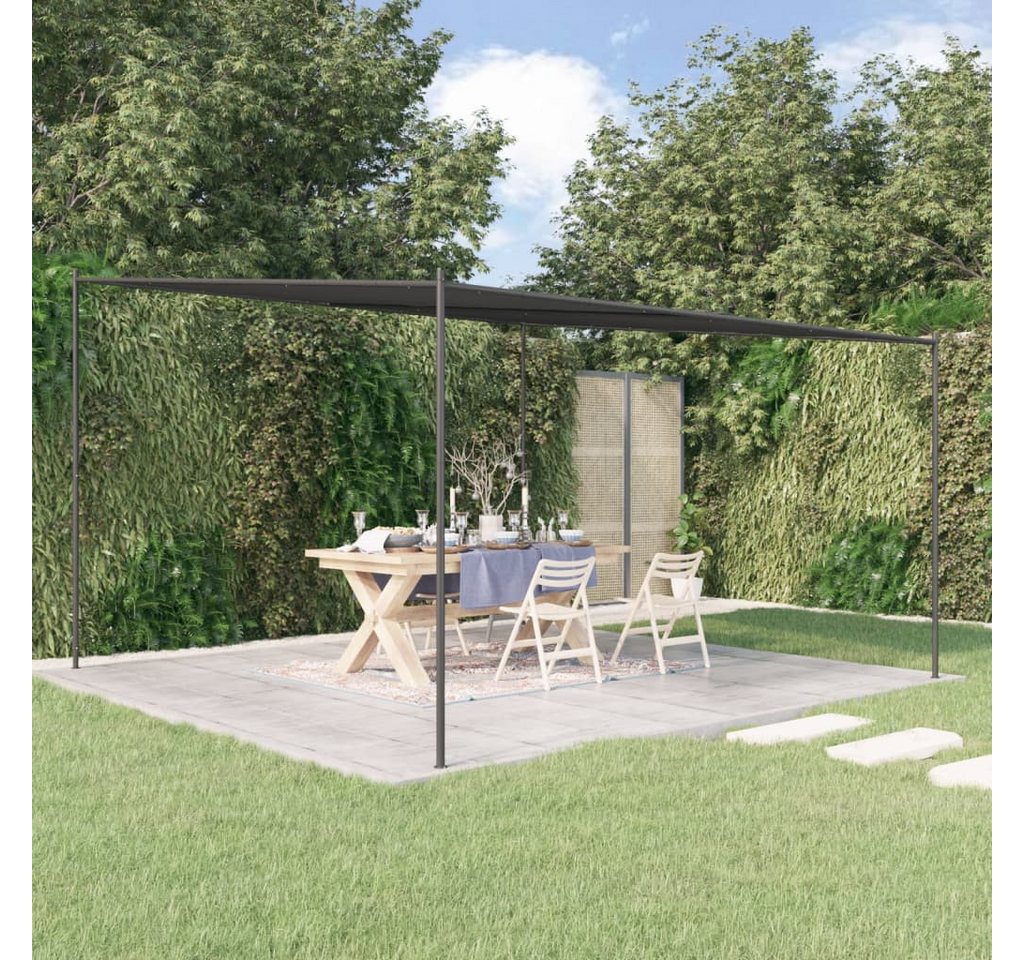 Thumbnail - vidaXL Pavillon, Partyzelt Anthrazit 4x4 m 180 g/m² Stoff und Stahl