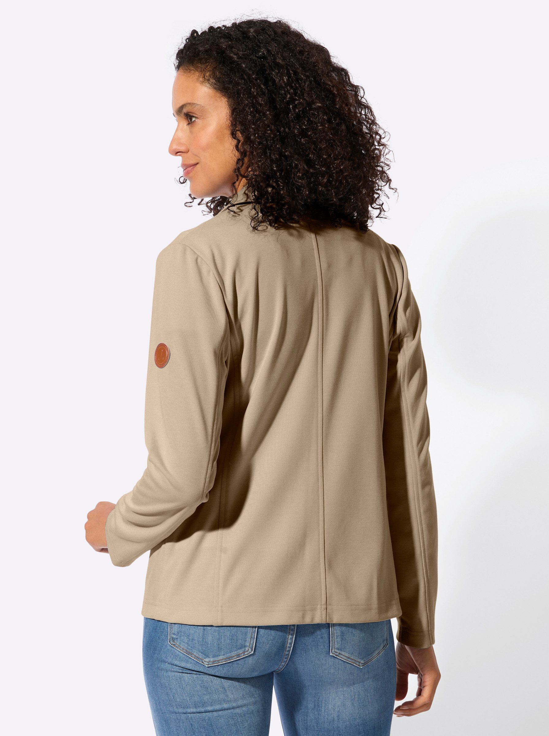 Witt Blusenblazer Jersey-Blazer Langarm
