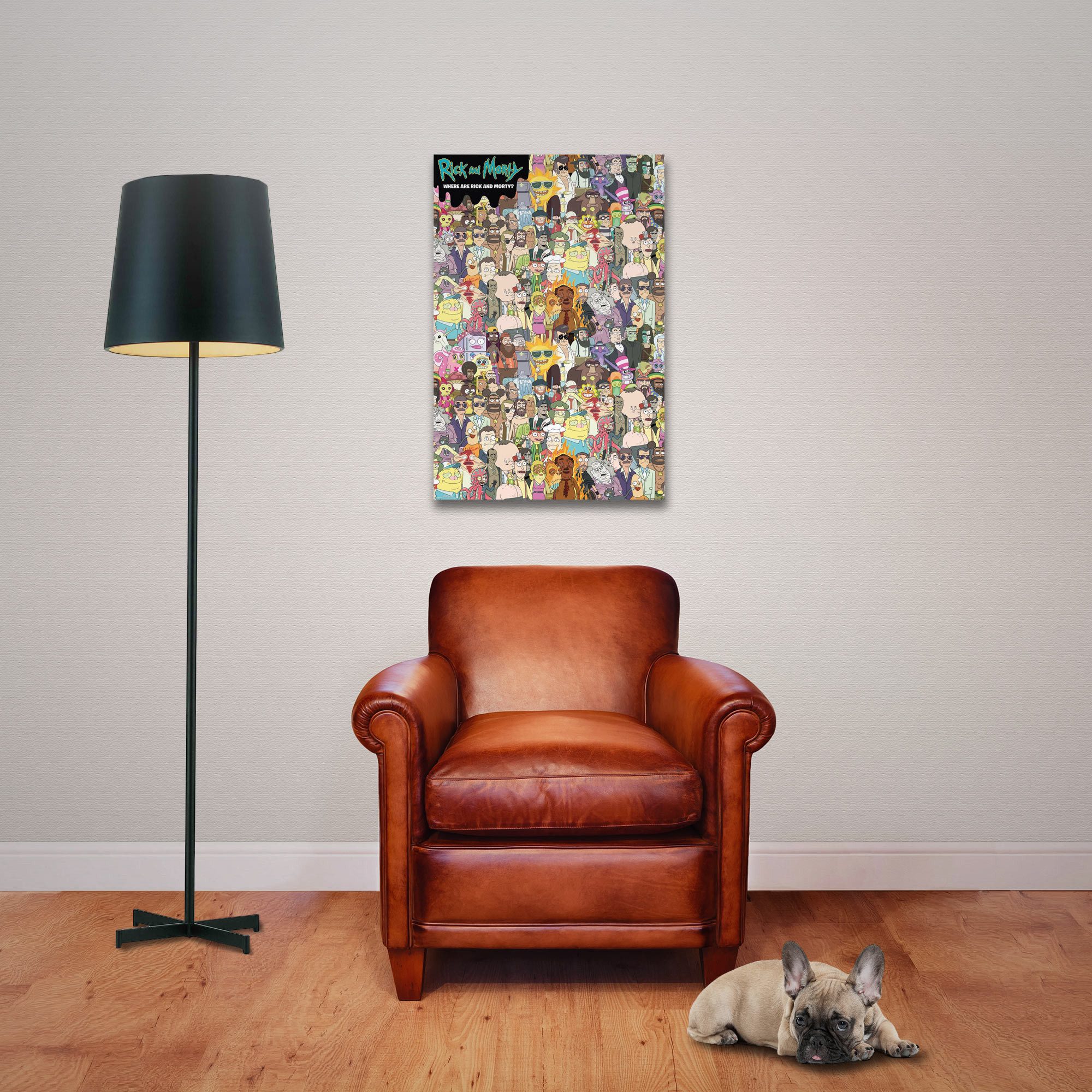 Poster Rick & Morty - Poster - Where's Rick