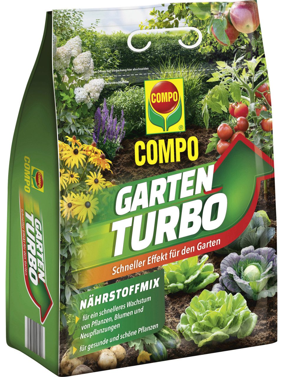 Compo Gemüsedünger Compo Gartendünger Turbo 4 kg