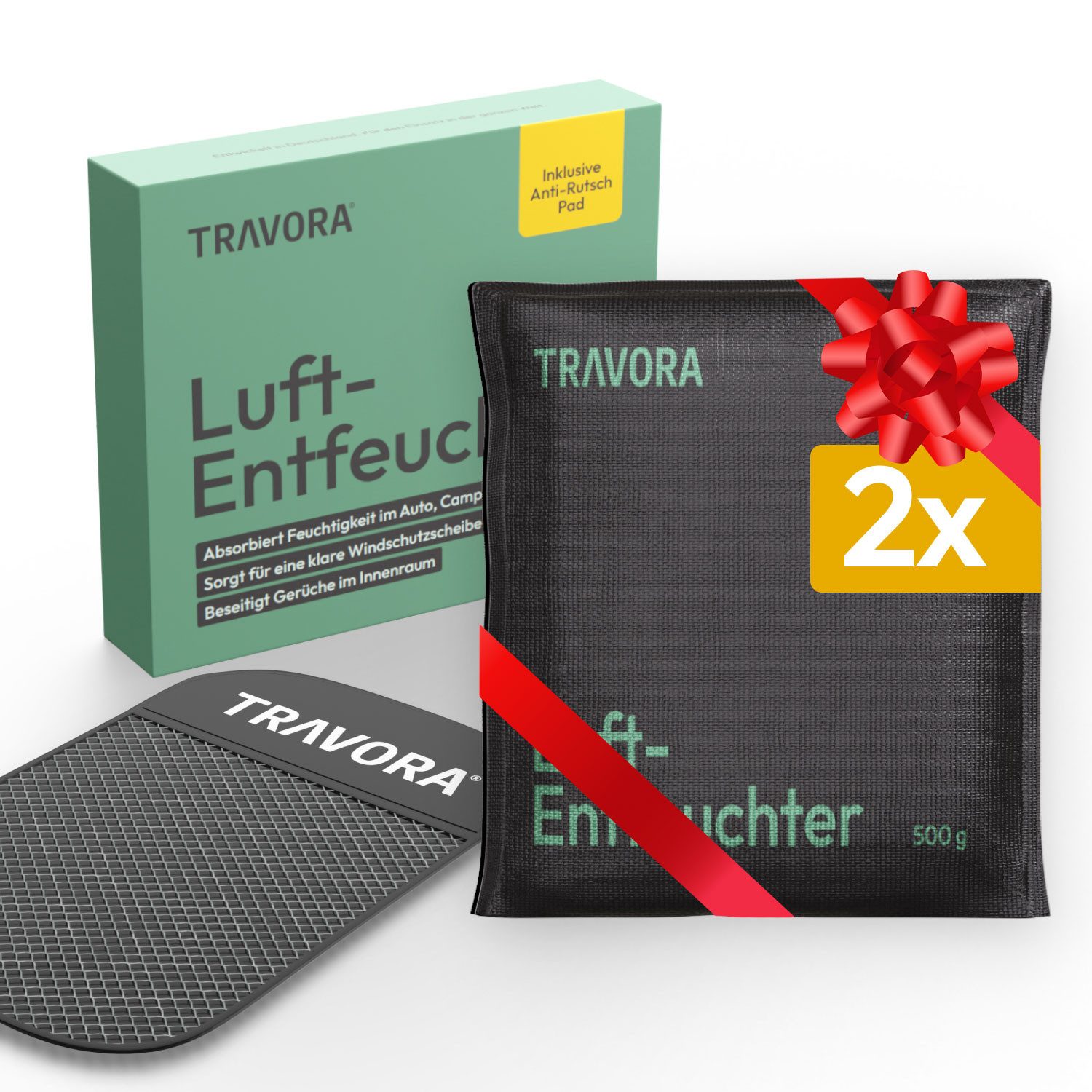 TRAVORA Luftentfeuchter Luftentfeuchter Auto Kissen mit Anti-Rutsch Pad, wi günstig online kaufen