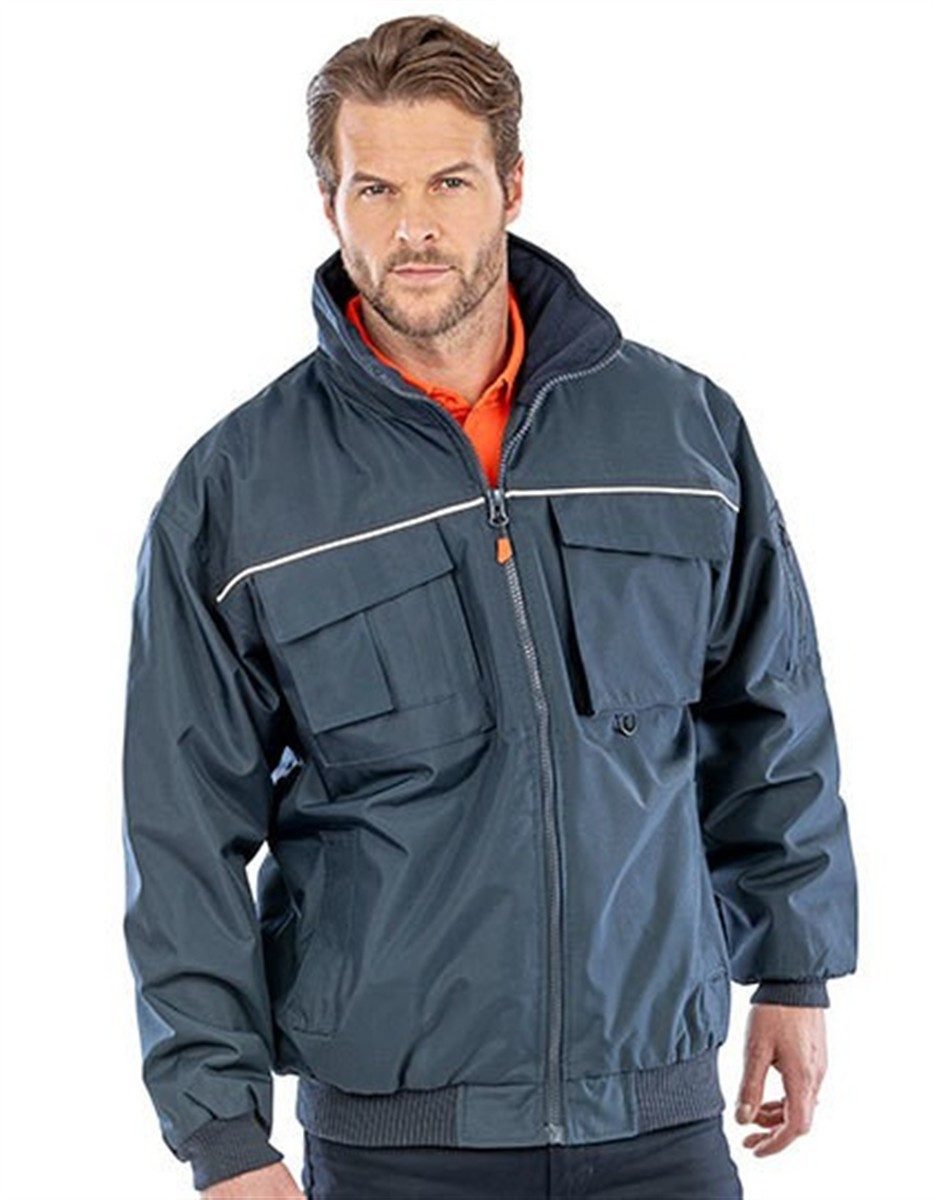 Result Arbeitsjacke Sabre Pilot Herren Workwear Arbeits Jacke