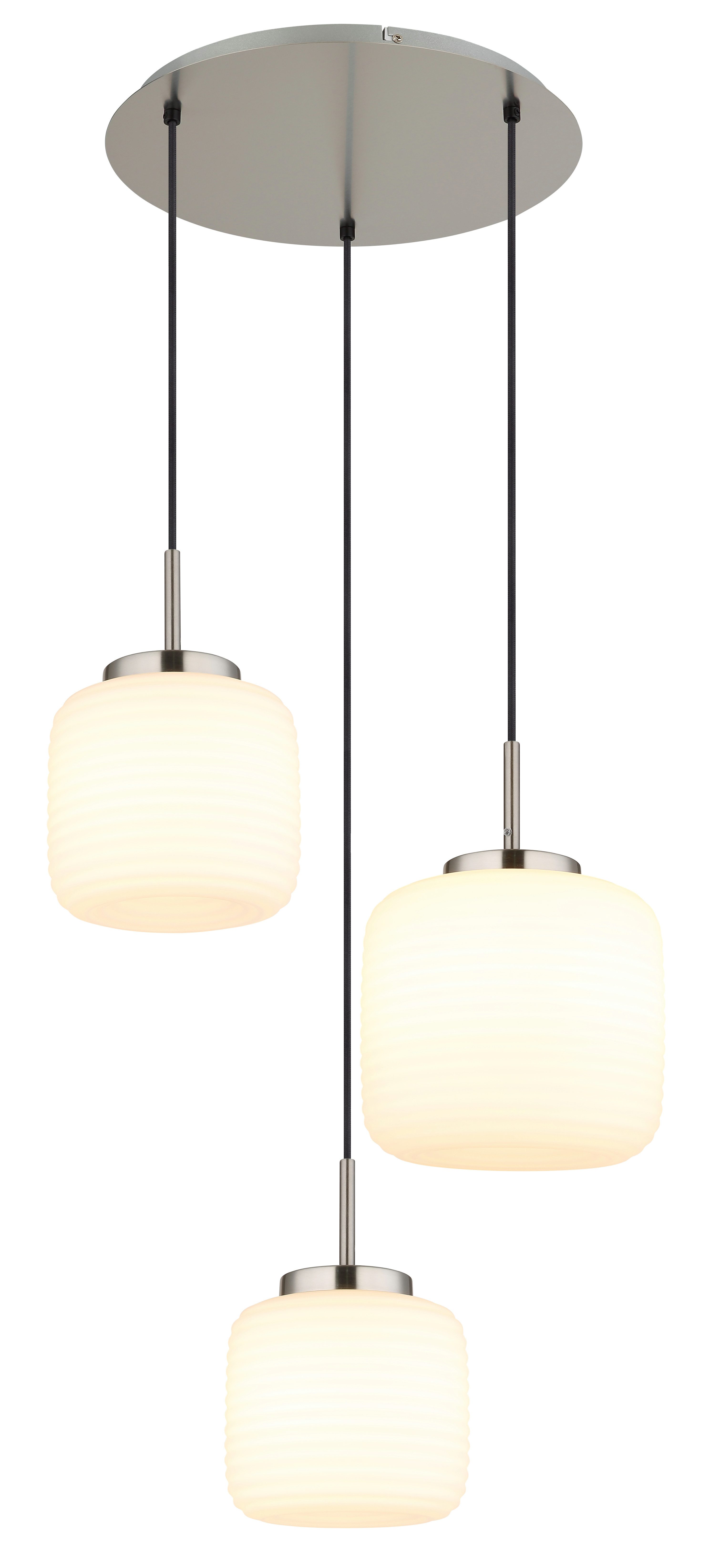 GLOBO LIGHTING Hängeleuchte KLADORA, ohne Leuchtmittel, Hängelampe Esszimmer-Leuchte Esstischleuchte Wohnzimmer