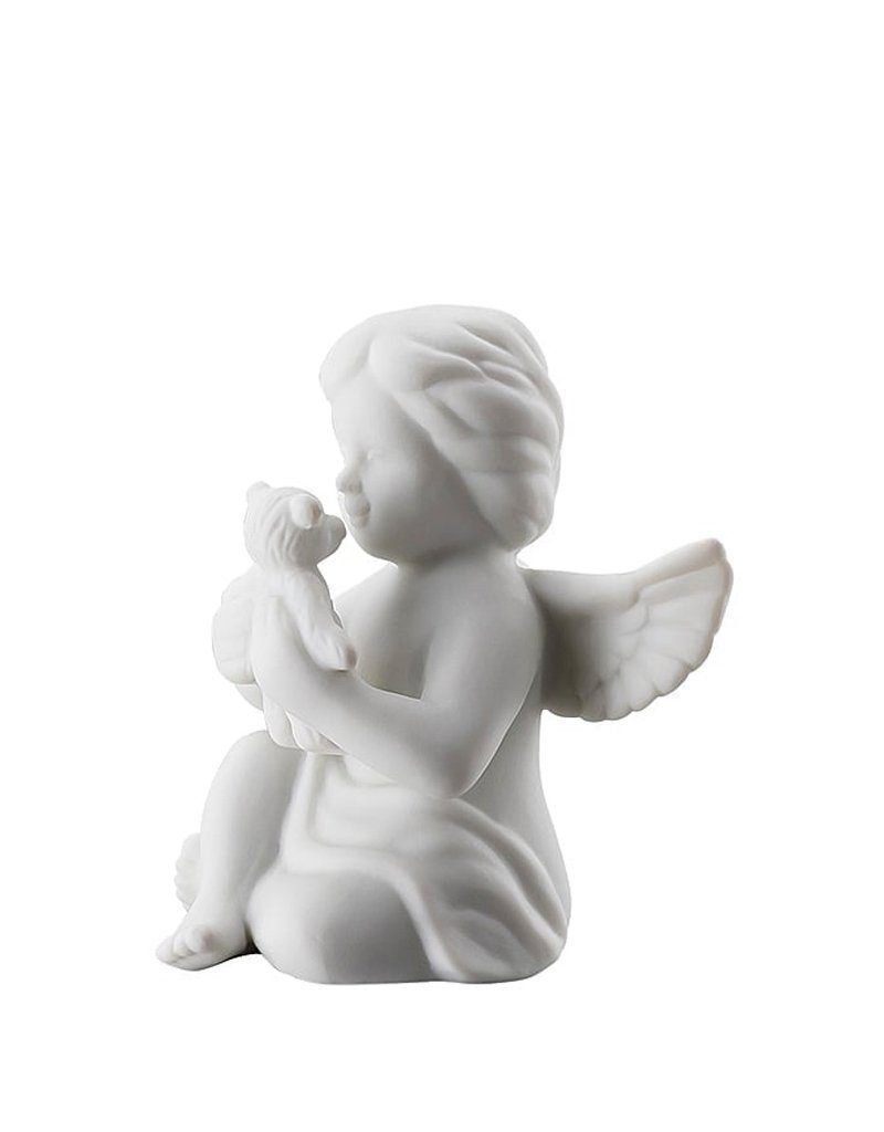 Rosenthal Engelfigur Engel mit matten aus klein Teddybär Porzellan