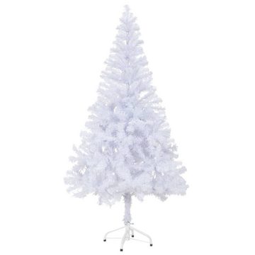 vidaXL Künstlicher Weihnachtsbaum Künstlicher Weihnachtsbaum mit LEDs Kugeln 150 cm 380 Zweige