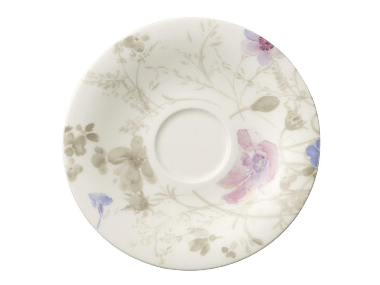 Villeroy & Boch Untertasse Mariefleur Gris Basic Kaffee-/Teeuntertasse 16 cm