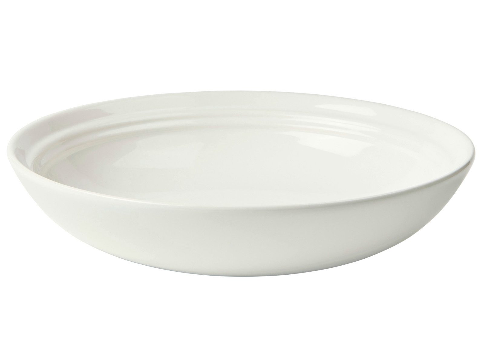 Broste Copenhagen Schüssel Copenhagen Stevns Schüssel chalk white 26,5 x 5,8cm, Steinzeug, (Schüsseln & Schalen), Stevns Schüssel