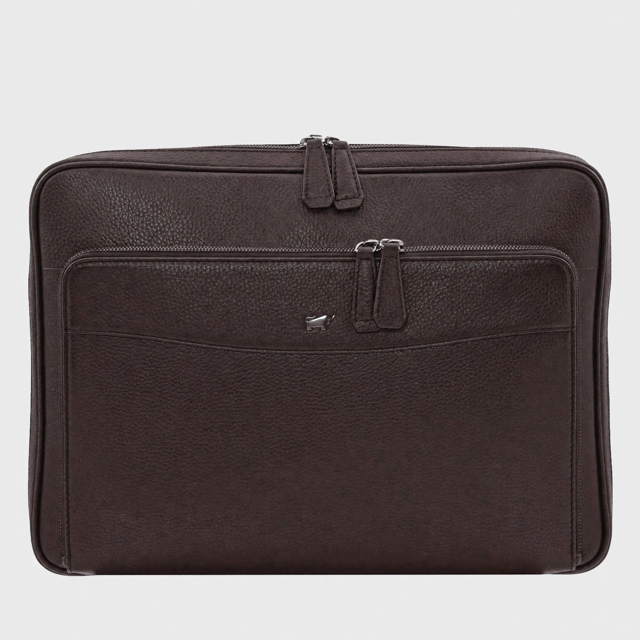 Braun Büffel Laptoptasche THEO Meeting Mappe braun