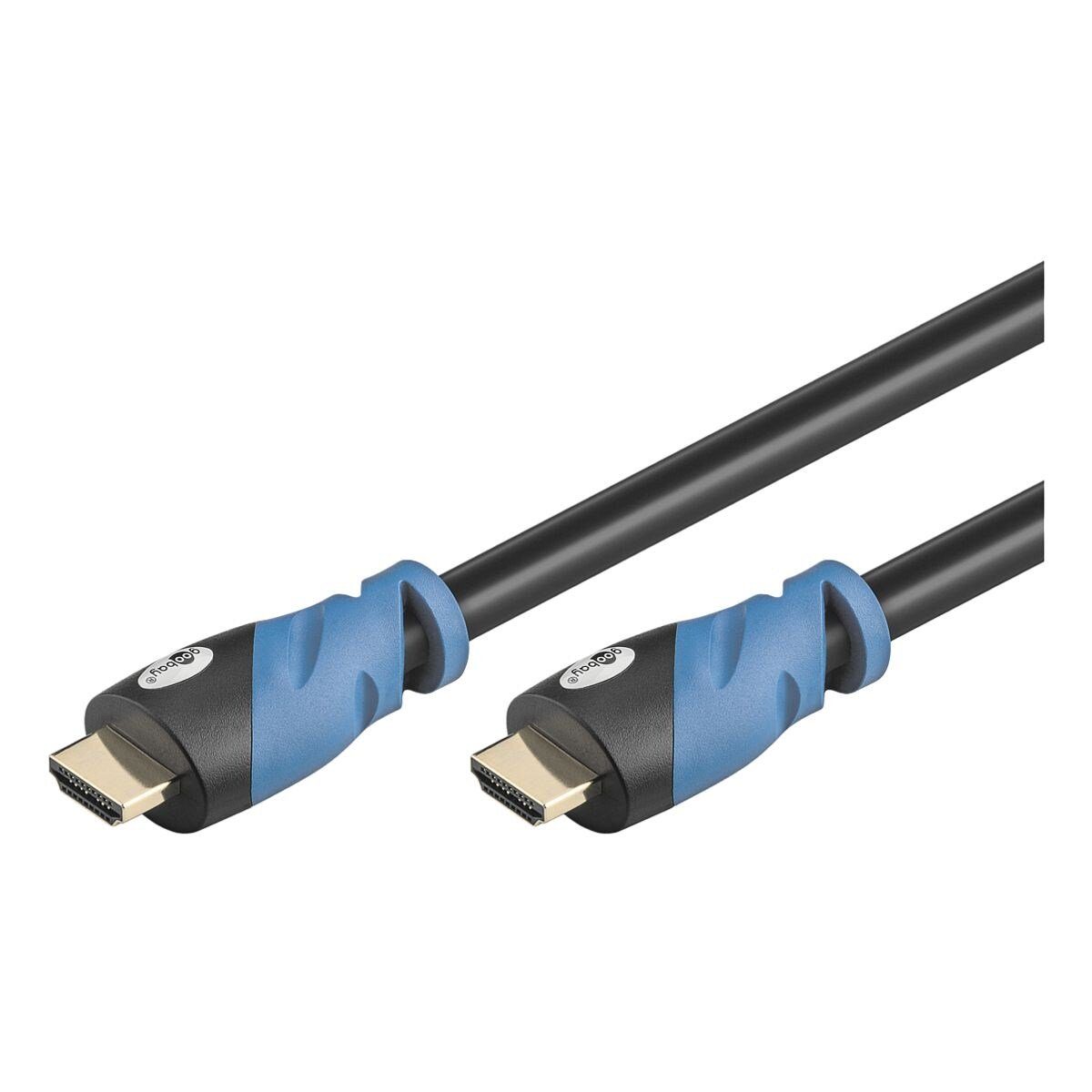 Goobay Premium High Speed HDMI-Kabel, HDMI Typ-A, HDMI (150 cm) | Monitorkabel