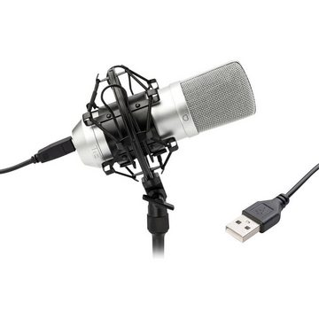 Tie Studio Mikrofon Condenser Mic USB-Mikrofon, inkl Spinne, inkl. Kabel