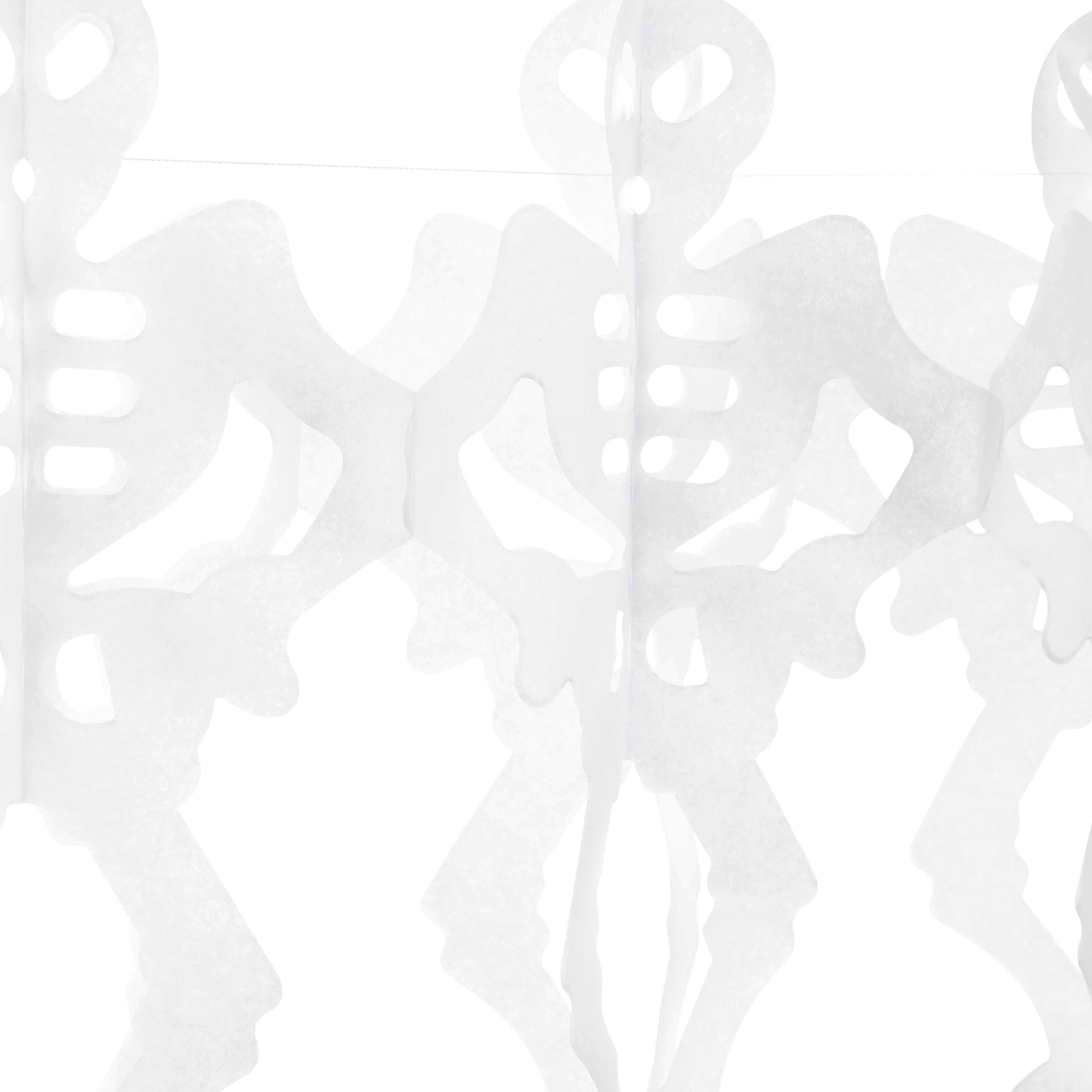 Idena Girlande Idena Bundle Girlanden Halloween Skelett 23x300cm 10 Stück