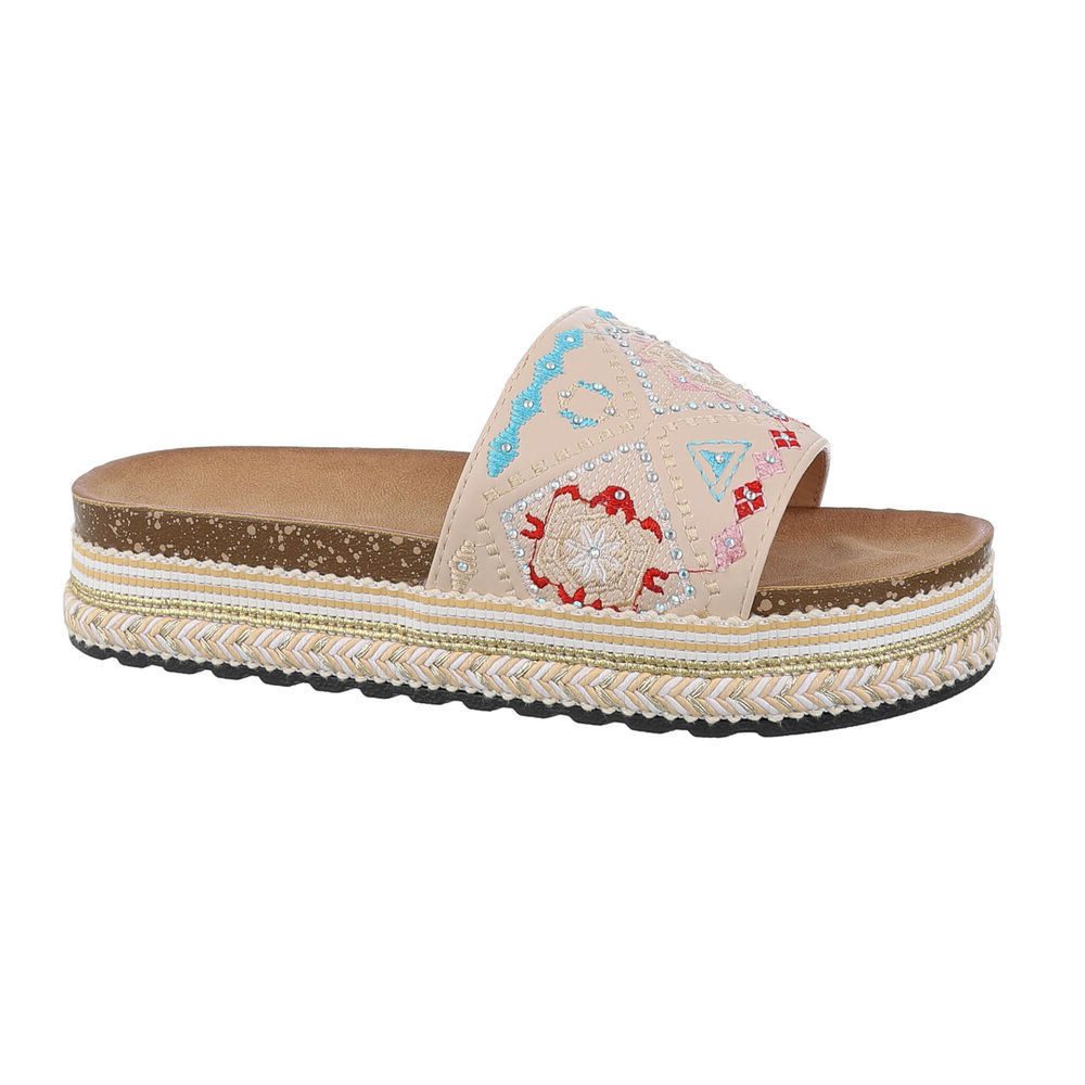 Ital-Design Damen Mules Freizeit Plateausandaletten (86594167) günstig online kaufen