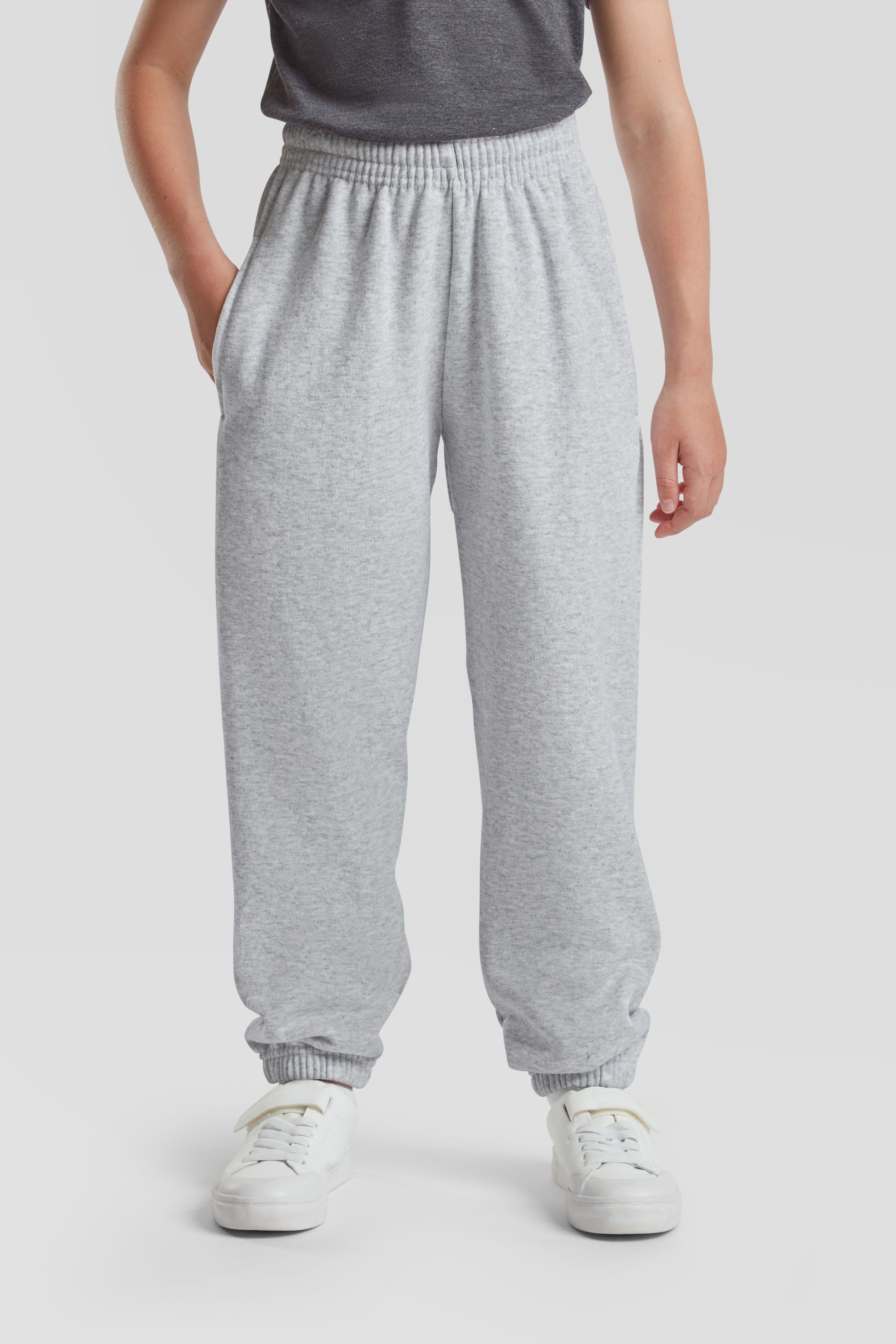 Fruit of the Loom Homewearhose Classic Elasticated Cuff Jog Pants Kids