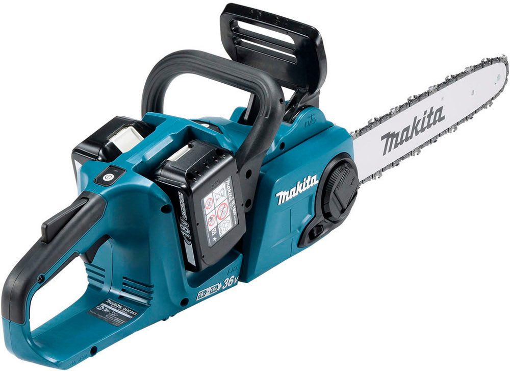 Makita Akku-Kettensäge DUC353Z, 35 cm Schwertlänge, 2x18, 20 m/s, ohne Akku und Ladegerät