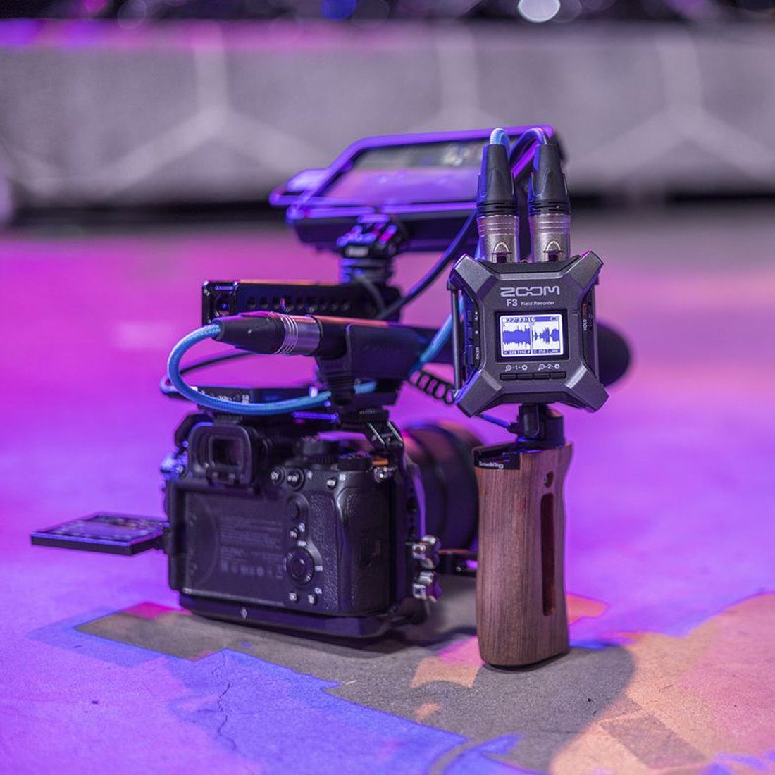 Zoom Audio Zoom F3 Multitrack Field Recorder Digitales Aufnahmegerät