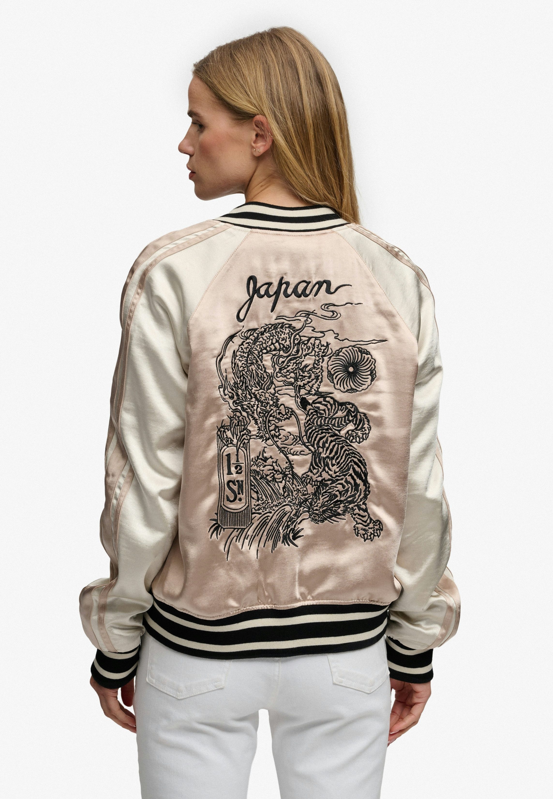 Superdry Parka SUIKAJAN EMBROIDERED BOMBER