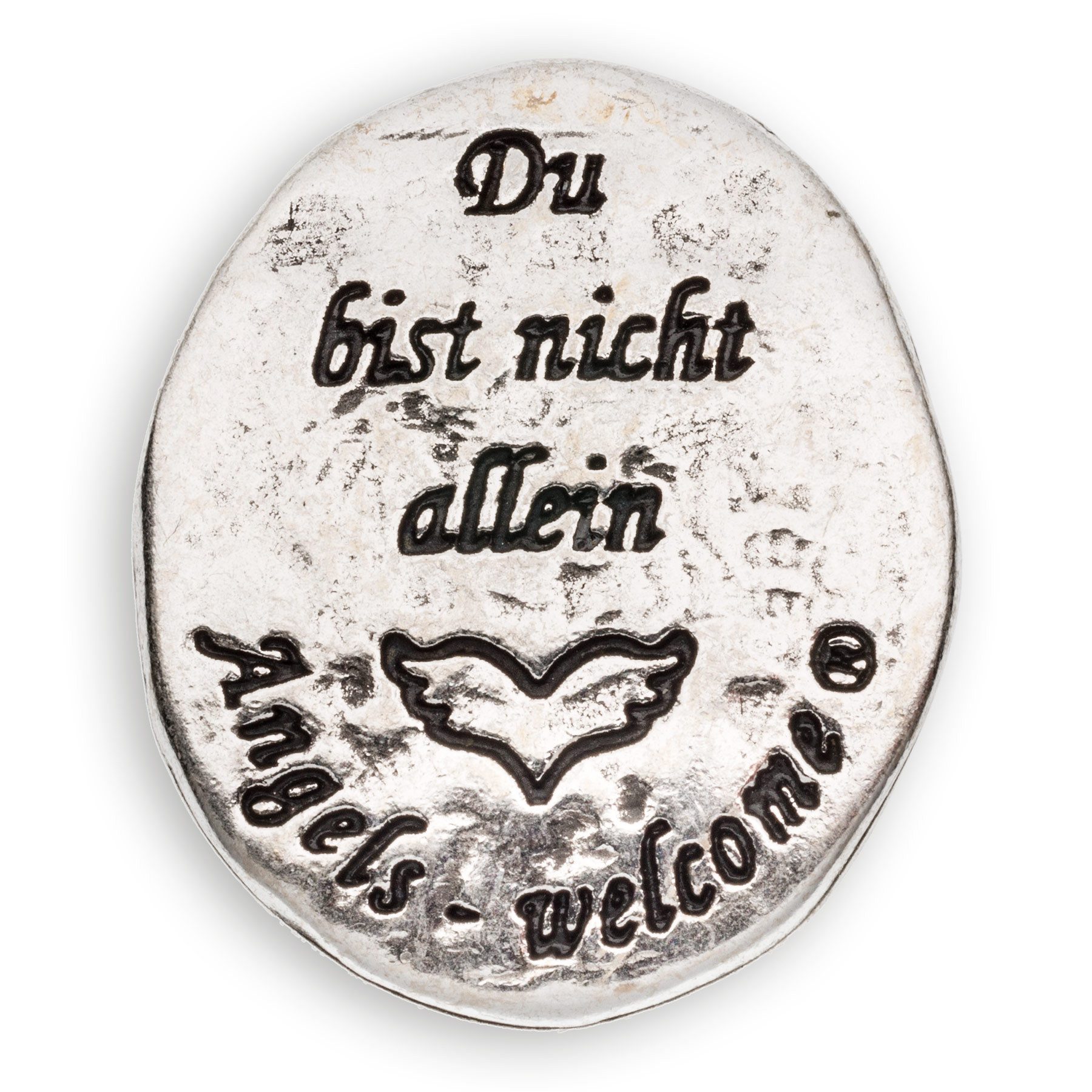 Paletti Charm Engel Schutzengel Talisman-Münze Du bist nicht allein