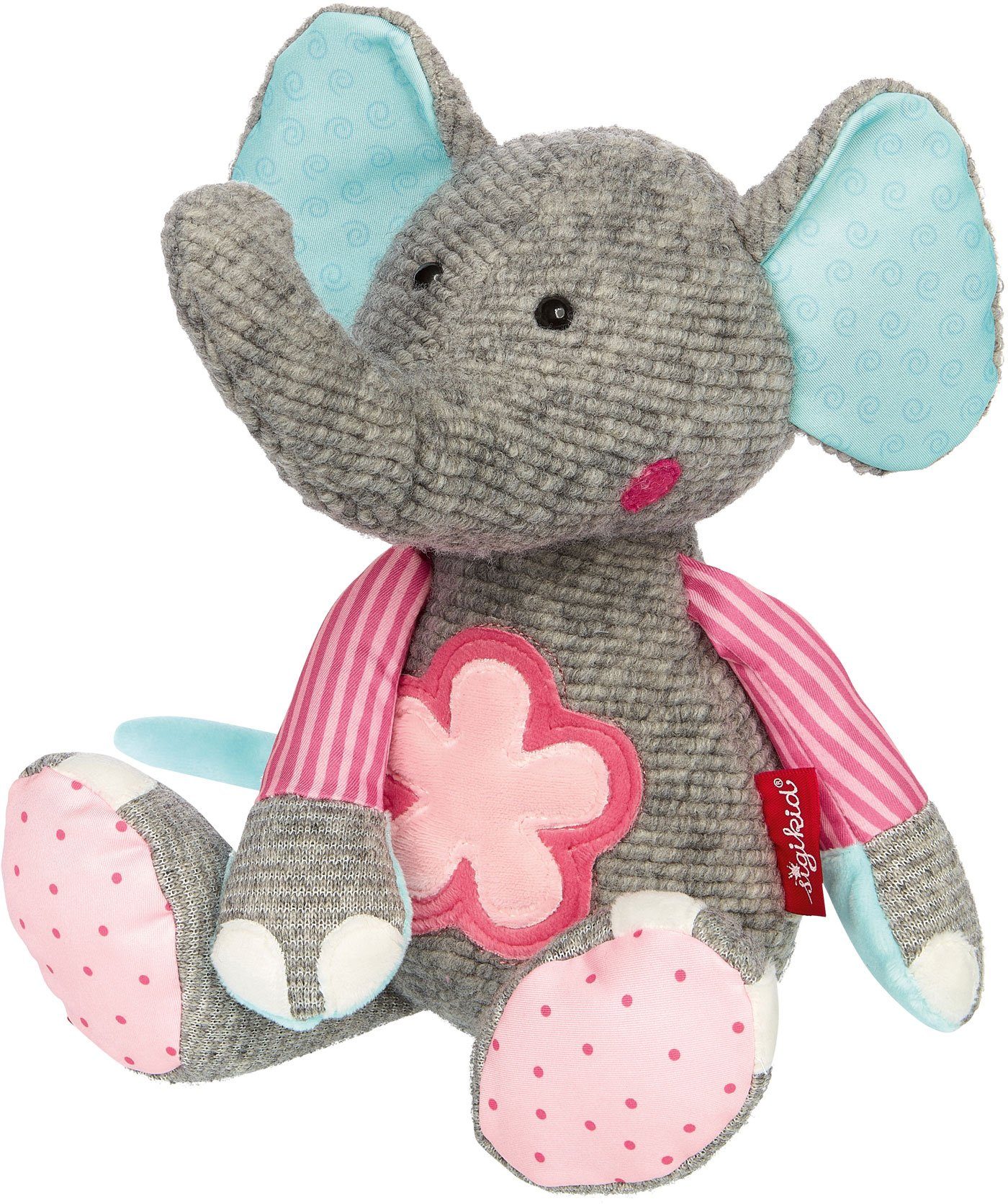 Sigikid Kuscheltier Patchwork Sweety Elefant