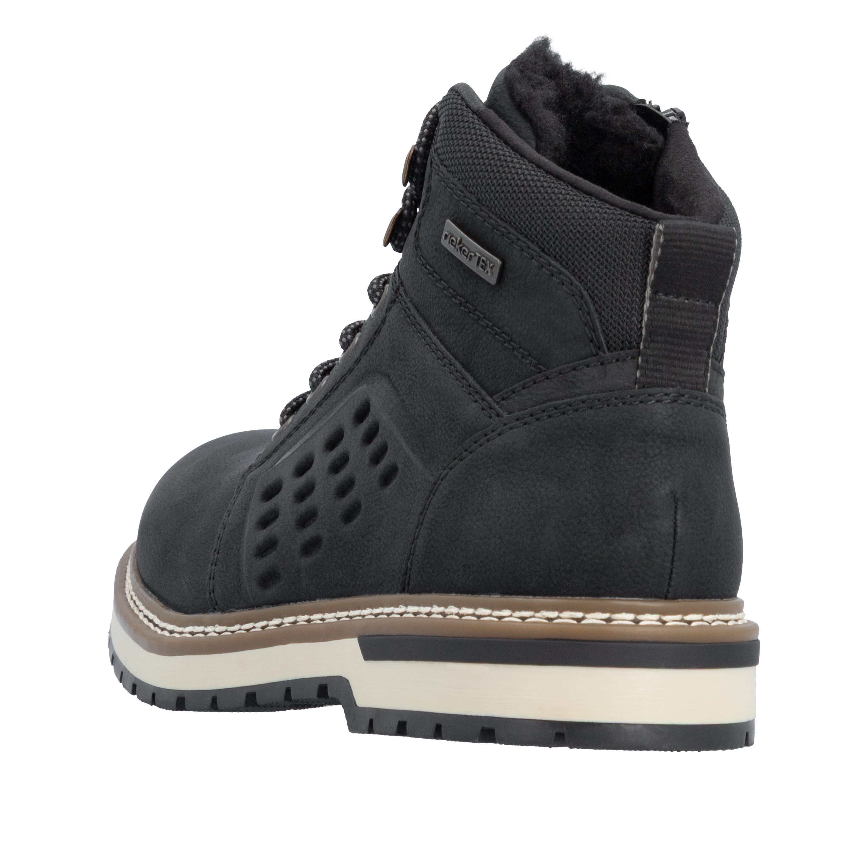 Rieker Winterboots Schnürboots mit praktischem Reißverschluss, TEX-Membran – Bild 3 von 5