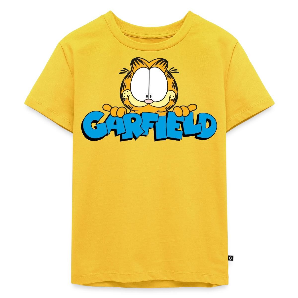T-Shirt Garfield Gesicht Logo Kinder Premium T-Shirt