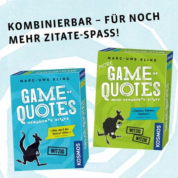 Kosmos Spiel, More Game of Quotes