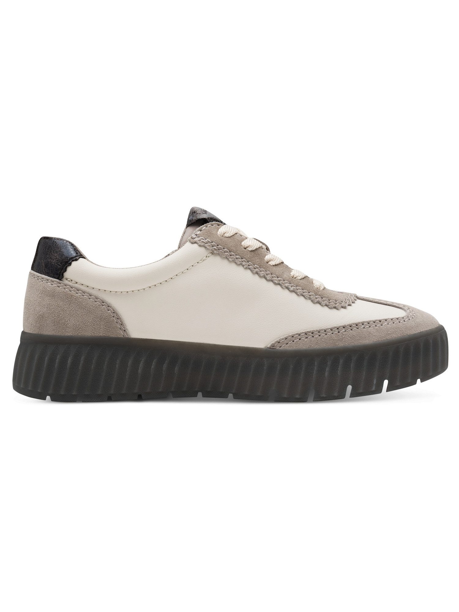 Tamaris WIDE FIT Removable Sock, comfortFit aus Leder Sneaker Removable Sock