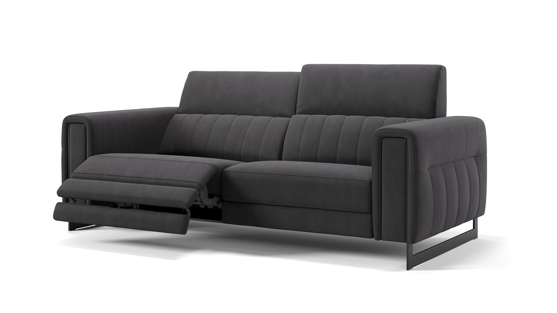 Sofanella 3-Sitzer Stoff LESINA, Relaxcouch, Designersofa, Designer Sofa, 3er Couch, Sofagarnitur