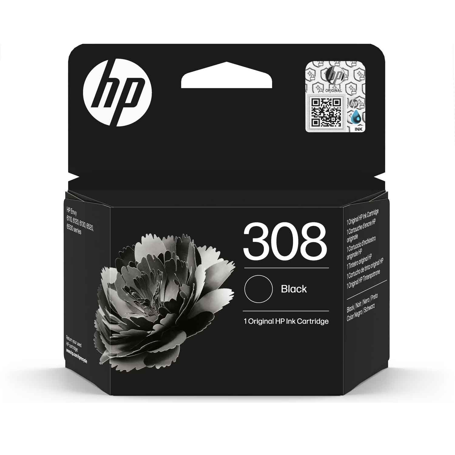 HP 308 Tintenpatrone schwarz Tintenpatrone