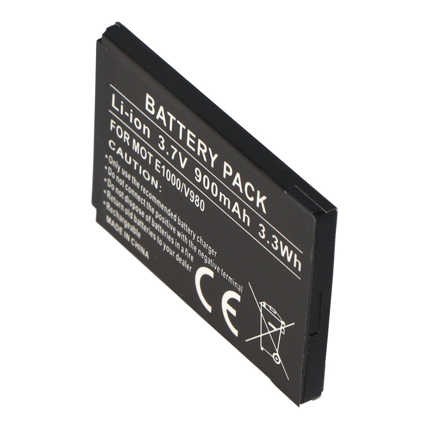 AccuCell Akku passend für Motorola E1000 Akku, C975, C980, BT50 Smartphone-Akku