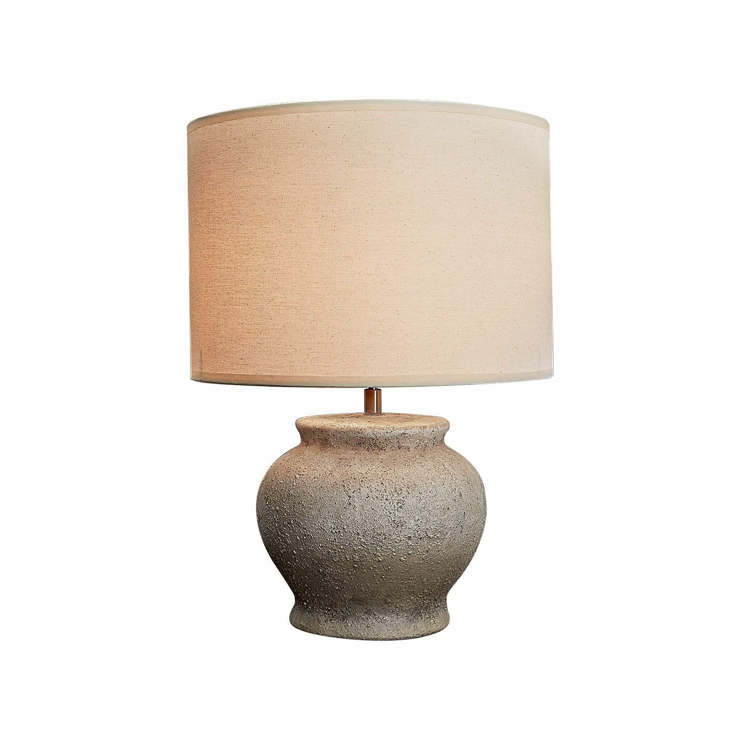 Mirabeau Tischleuchte Tischlampe Havlund beige/creme günstig online kaufen