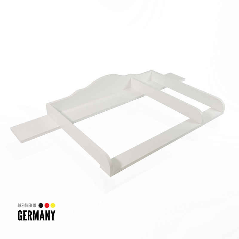 Puckdaddy GmbH Wickelaufsatz Noah (159,5x80x15cm) für IKEA Hemnes Kommoden