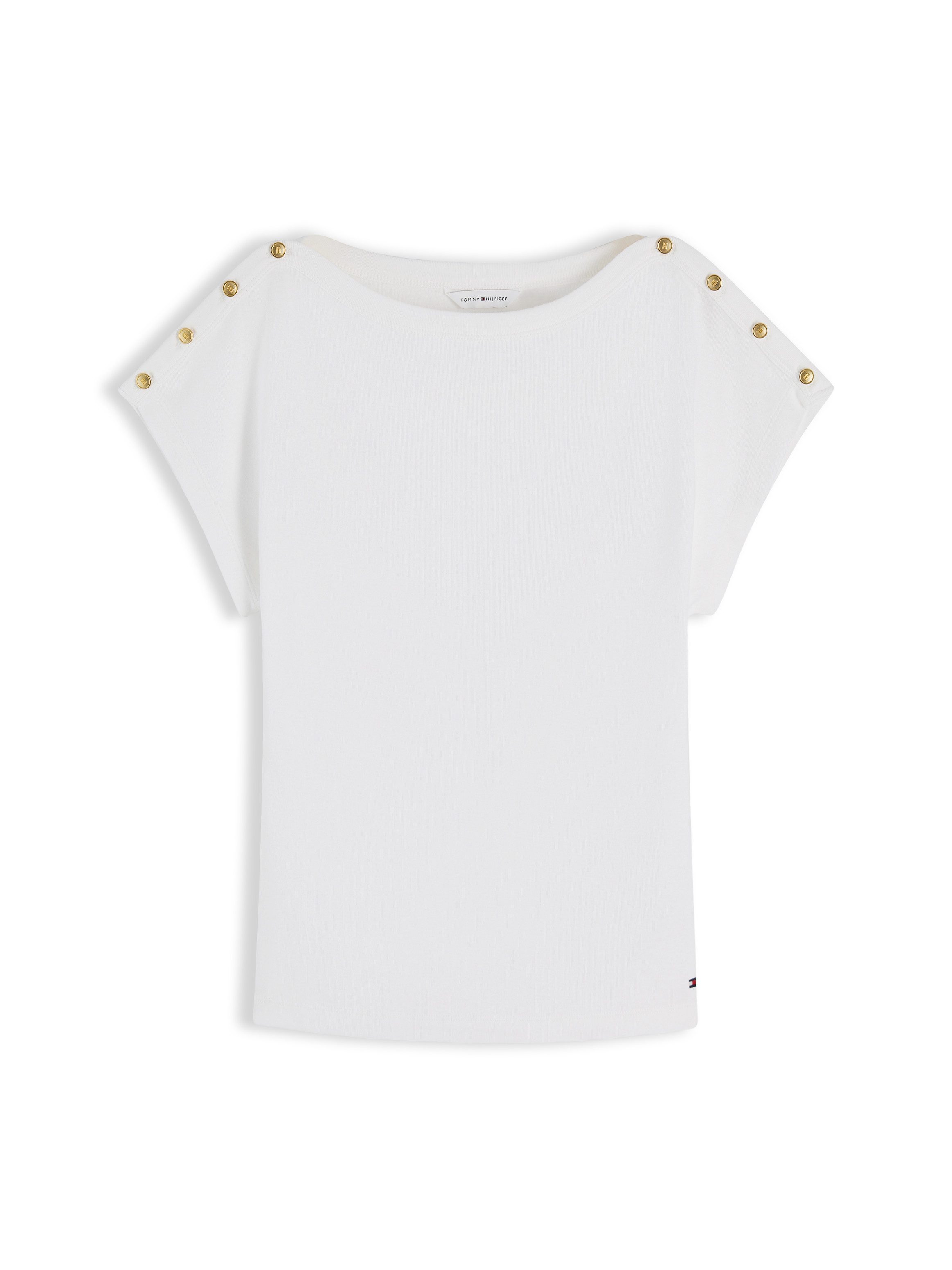 Kurzarmshirt GOLD BTN CAP-SLV BOAT-NK TEE