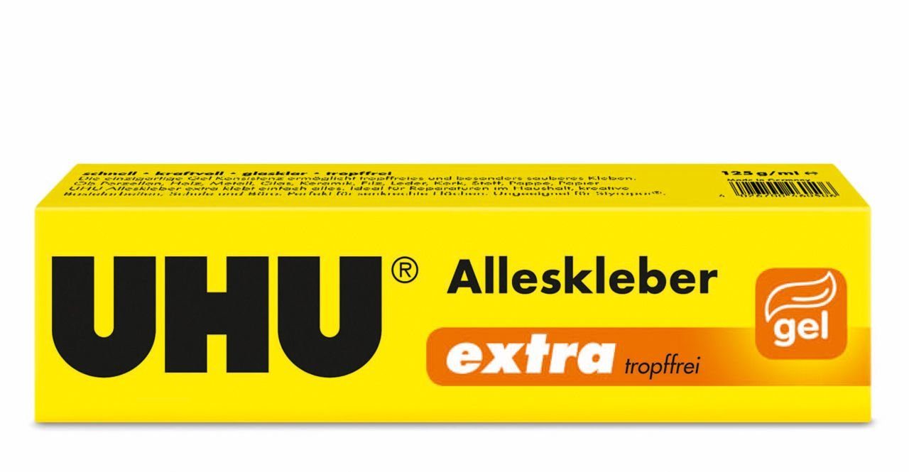 UHU Klebstoff UHU extra Alleskleber 125 g – Bild 4 von 4
