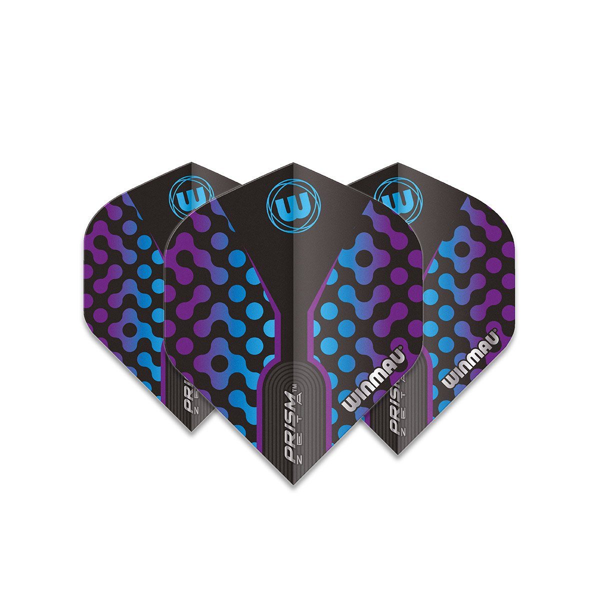 Dart-Flights Flights Winmau Prism Zeta Black, Purple & Blue - 6915.310